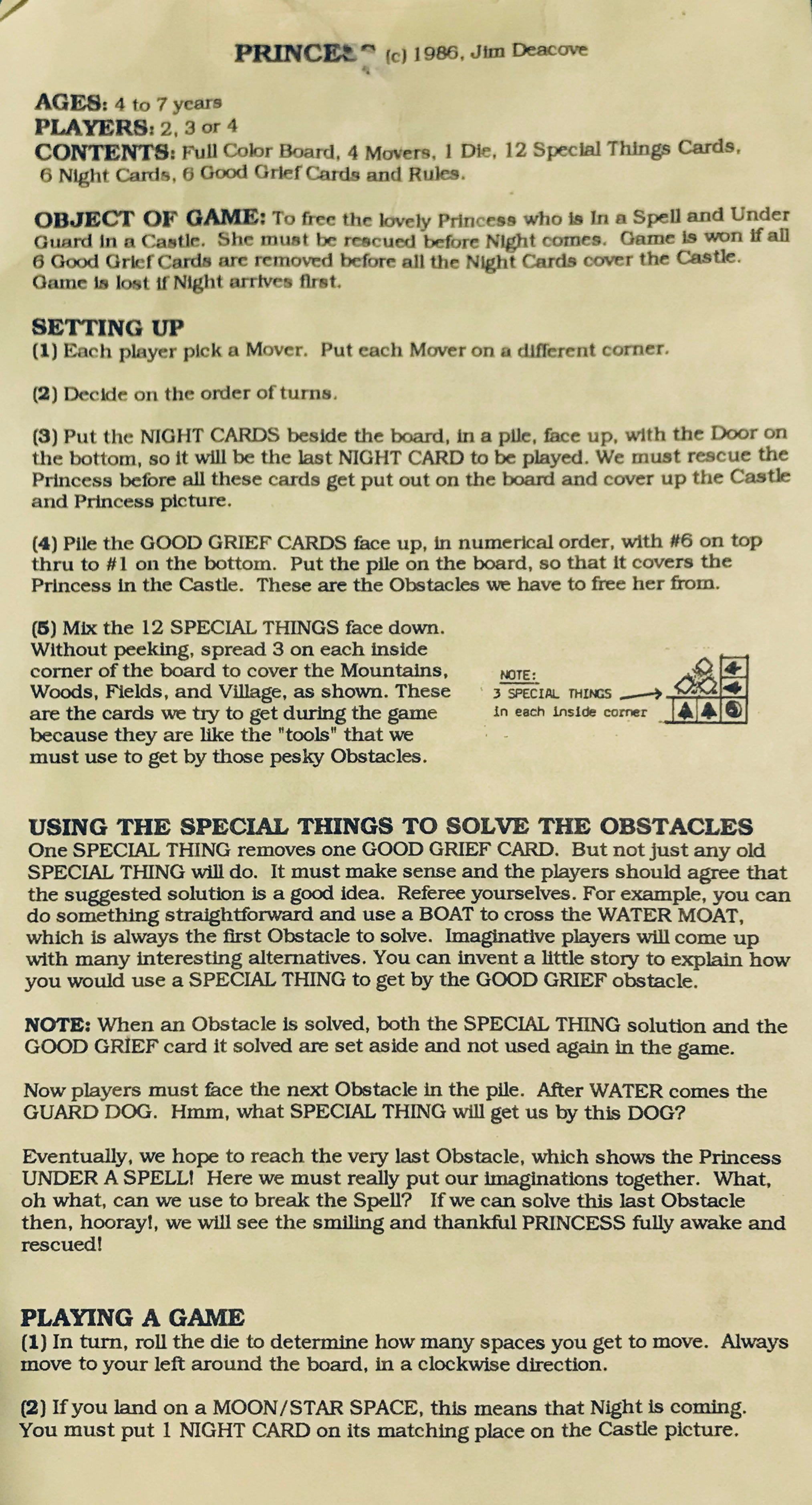 Princess  (2-4) board game collectible - Main Image 2