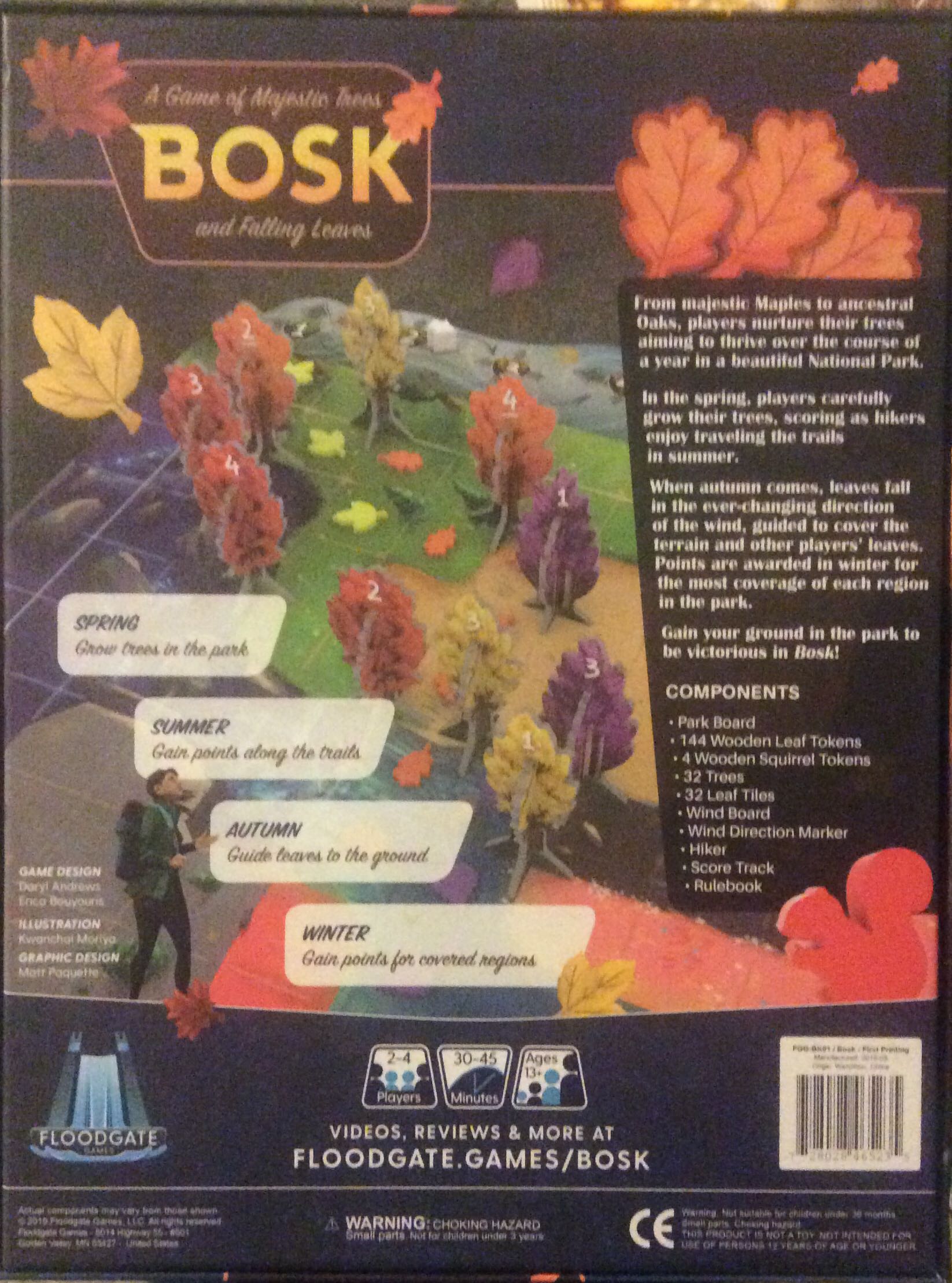 Bosk  (2-4) board game collectible [Barcode 728028465235] - Main Image 2