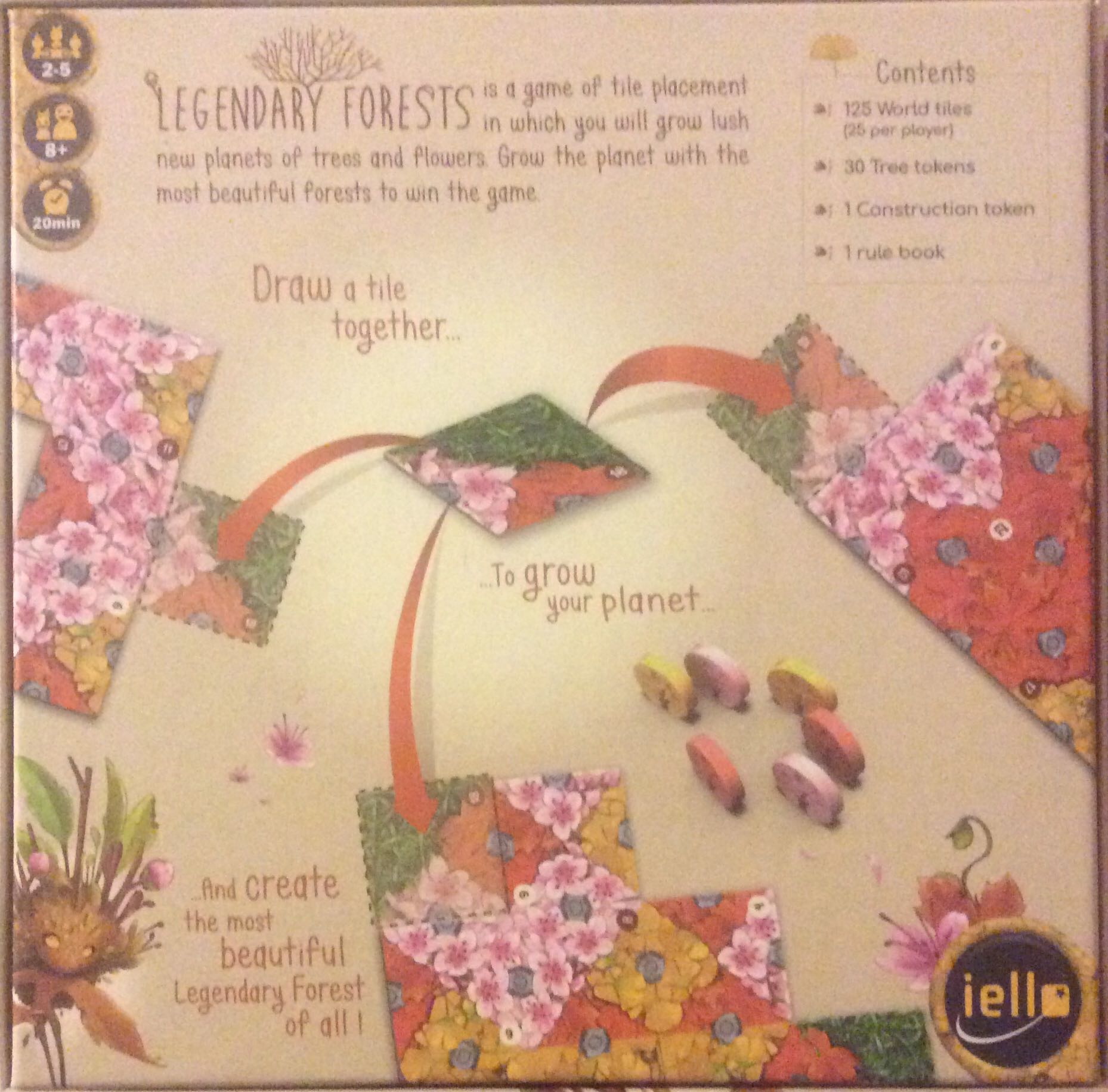 Legendary Forests  (2-5) board game collectible [Barcode 3760175515293] - Main Image 2