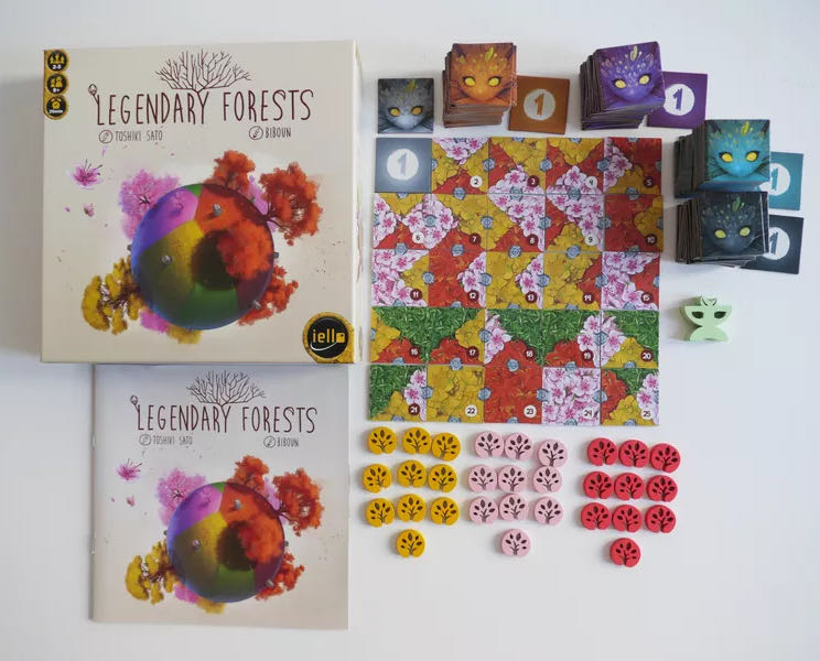Legendary Forests  (2-5) board game collectible [Barcode 3760175515293] - Main Image 3