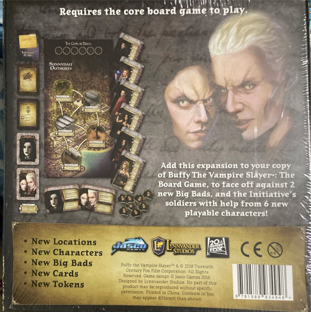 Buffy The Vampire Slayer: Friends And Frenemies  (2-6) board game collectible [Barcode 9781589934948] - Main Image 2