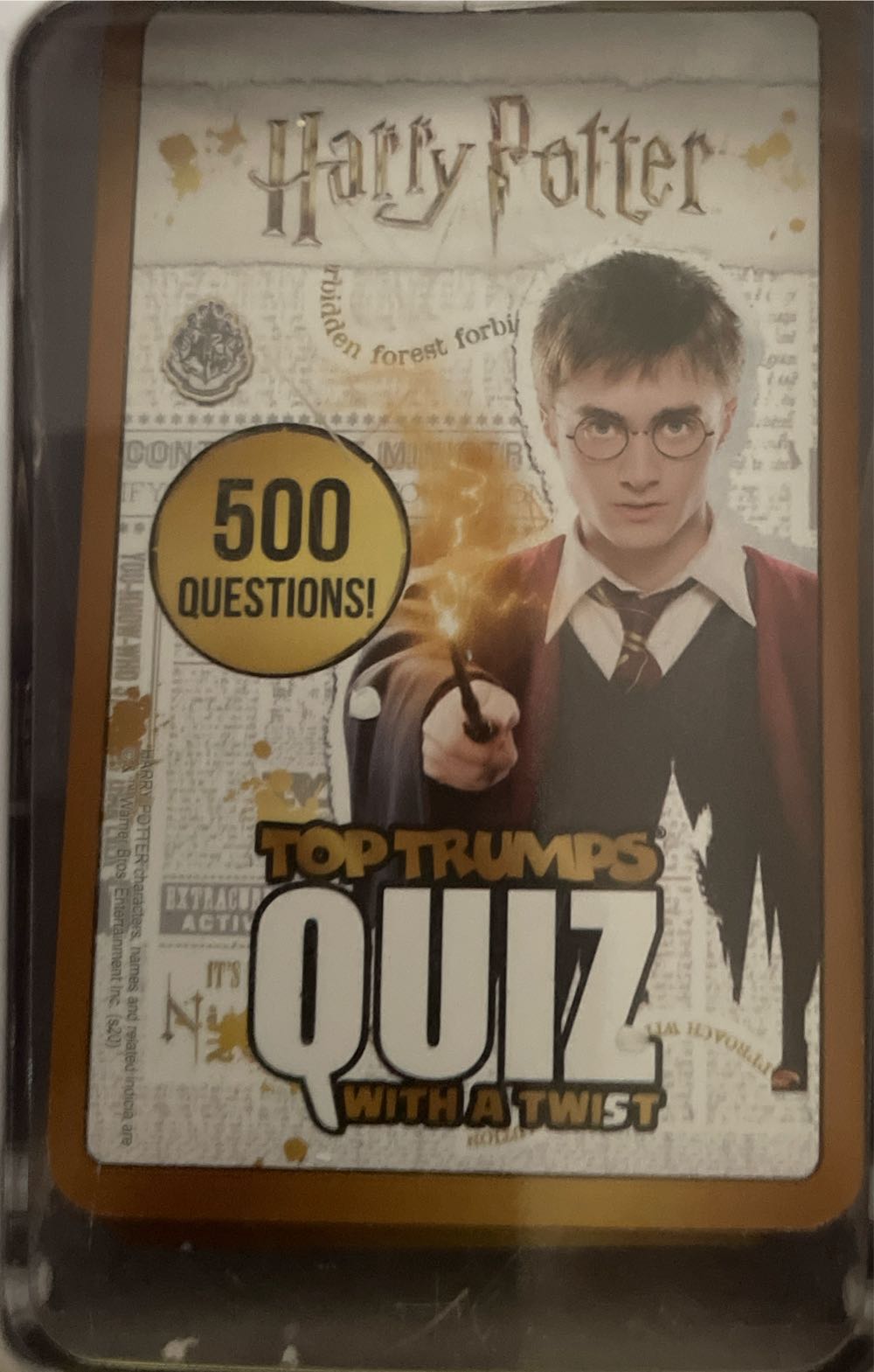 Harry Potter: TOP Trumps Quiz: Harry Potter  (2 Players or Team) board game collectible [Barcode 5036905001526] - Main Image 2