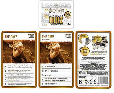 Harry Potter: TOP Trumps Quiz: Harry Potter  (2 Players or Team) board game collectible [Barcode 5036905001526] - Main Image 3