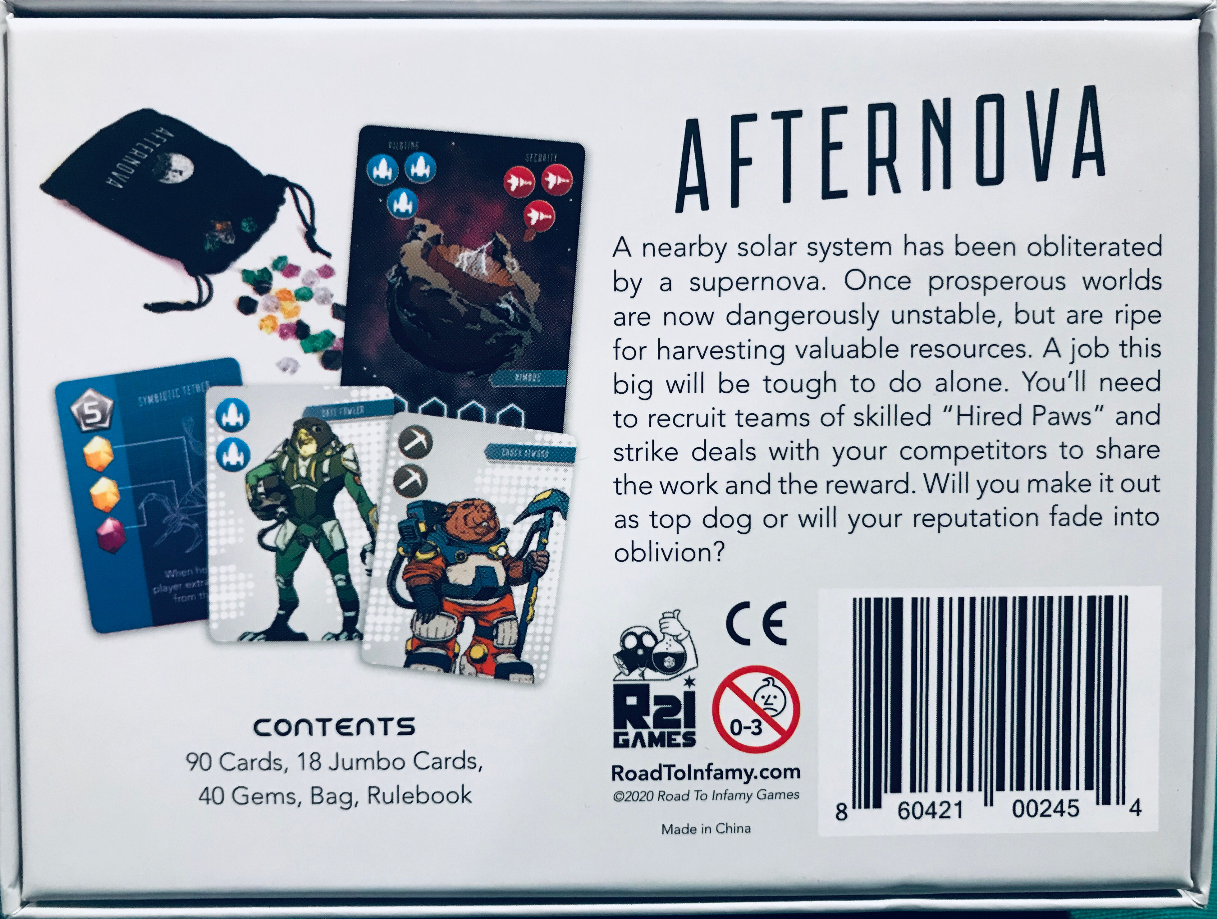 Afternova  (2-6) board game collectible [Barcode 860421002454] - Main Image 2