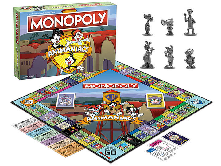 Animaniacs Monopoly   (2 - 6) board game collectible [Barcode 700304151889] - Main Image 2