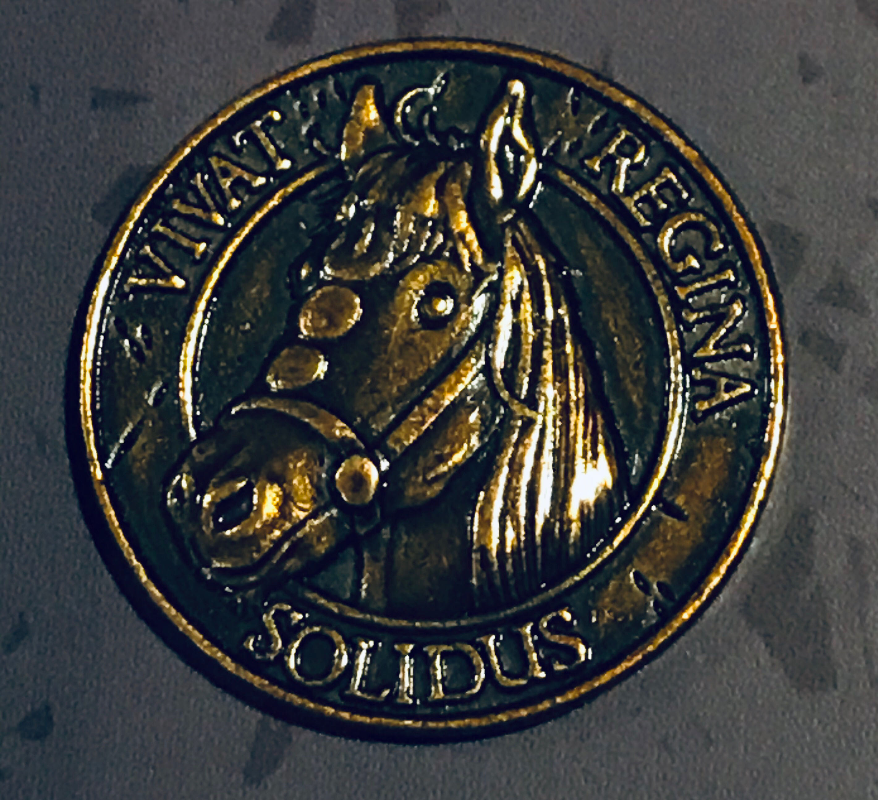 Feudum: KS Royal Steed Coin board game collectible - Main Image 1