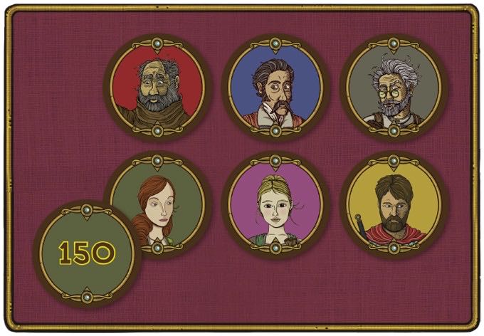 Feudum: The Queen’s Army KS Stretch Goals  (2-6) board game collectible - Main Image 2