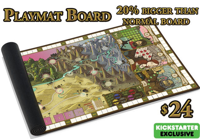 Feudum: Playmat  (2-6) board game collectible [Barcode 602573231111] - Main Image 2