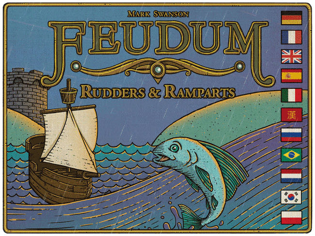 Feudum: Rudders & Ramparts KS Edition  (2-5) board game collectible [Barcode 602573231104] - Main Image 1