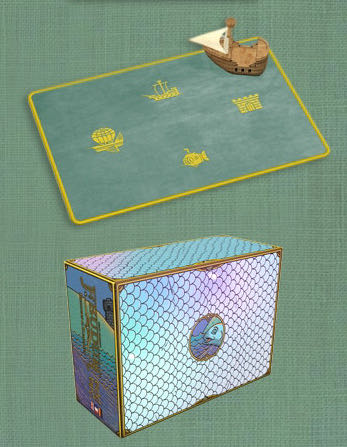 Feudum: Rudders & Ramparts KS Edition  (2-5) board game collectible [Barcode 602573231104] - Main Image 4