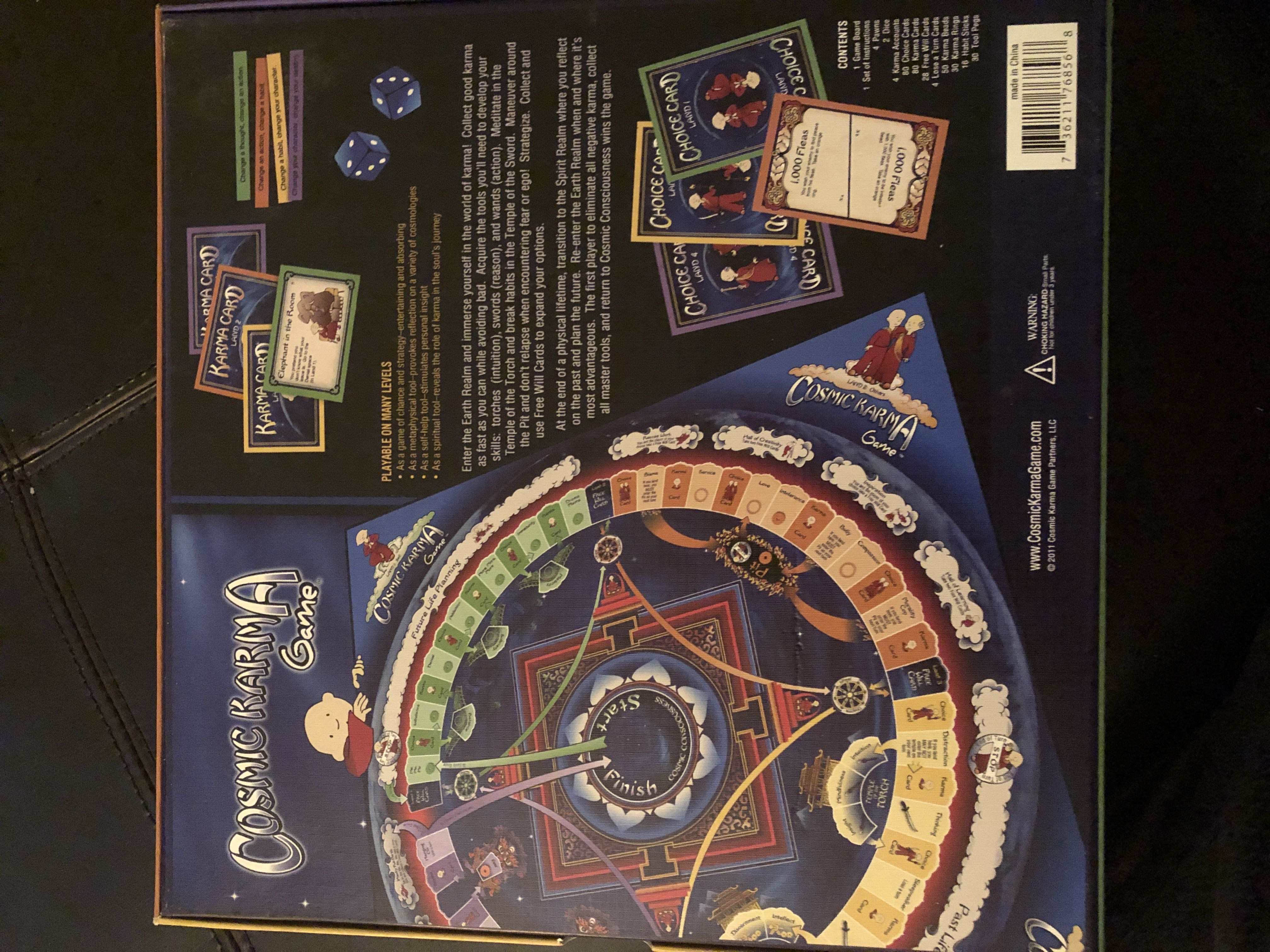 Cosmic Karma Game  board game collectible [Barcode 736211768568] - Main Image 2
