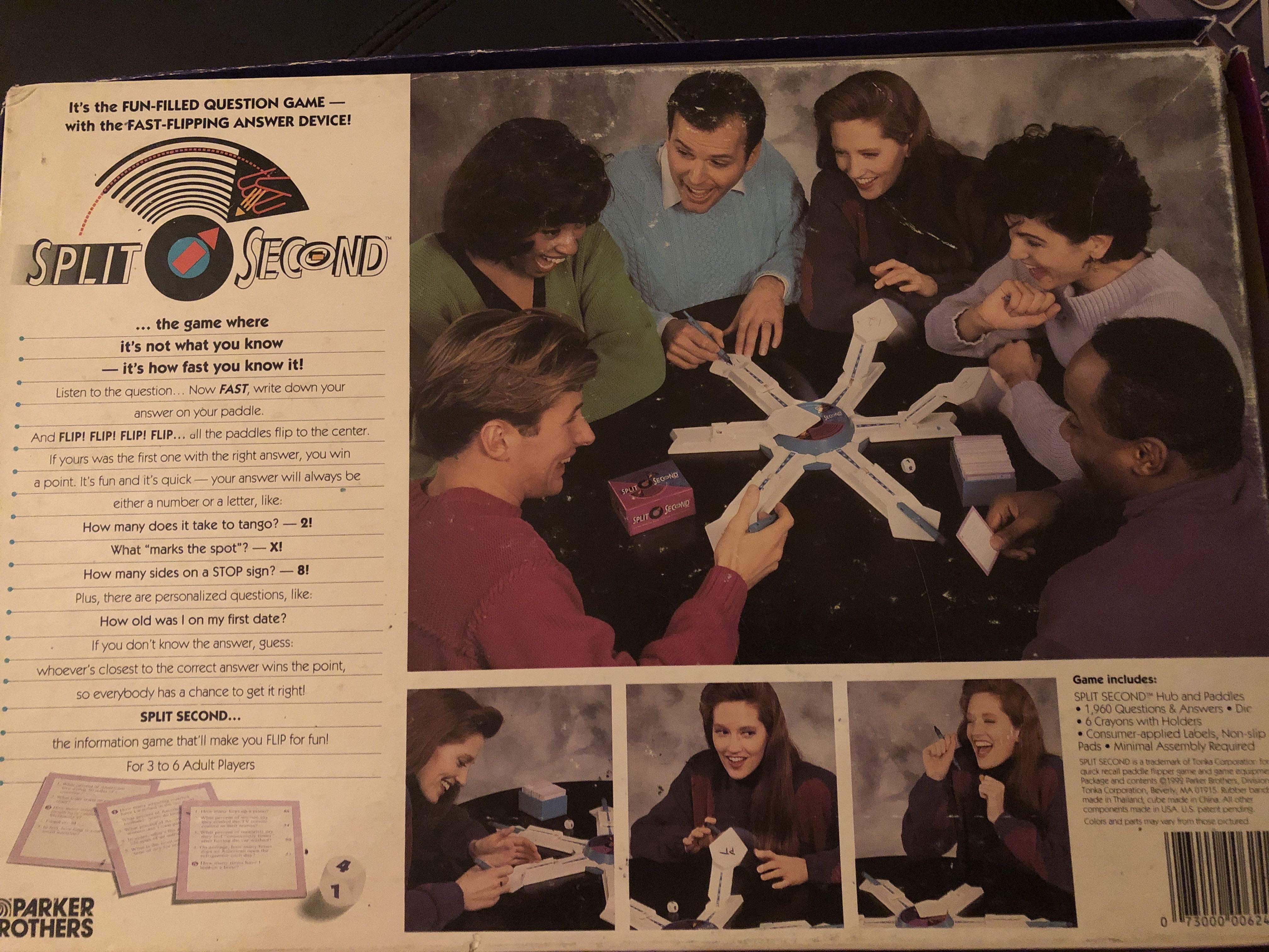 Split Second  board game collectible [Barcode 073000006242] - Main Image 2