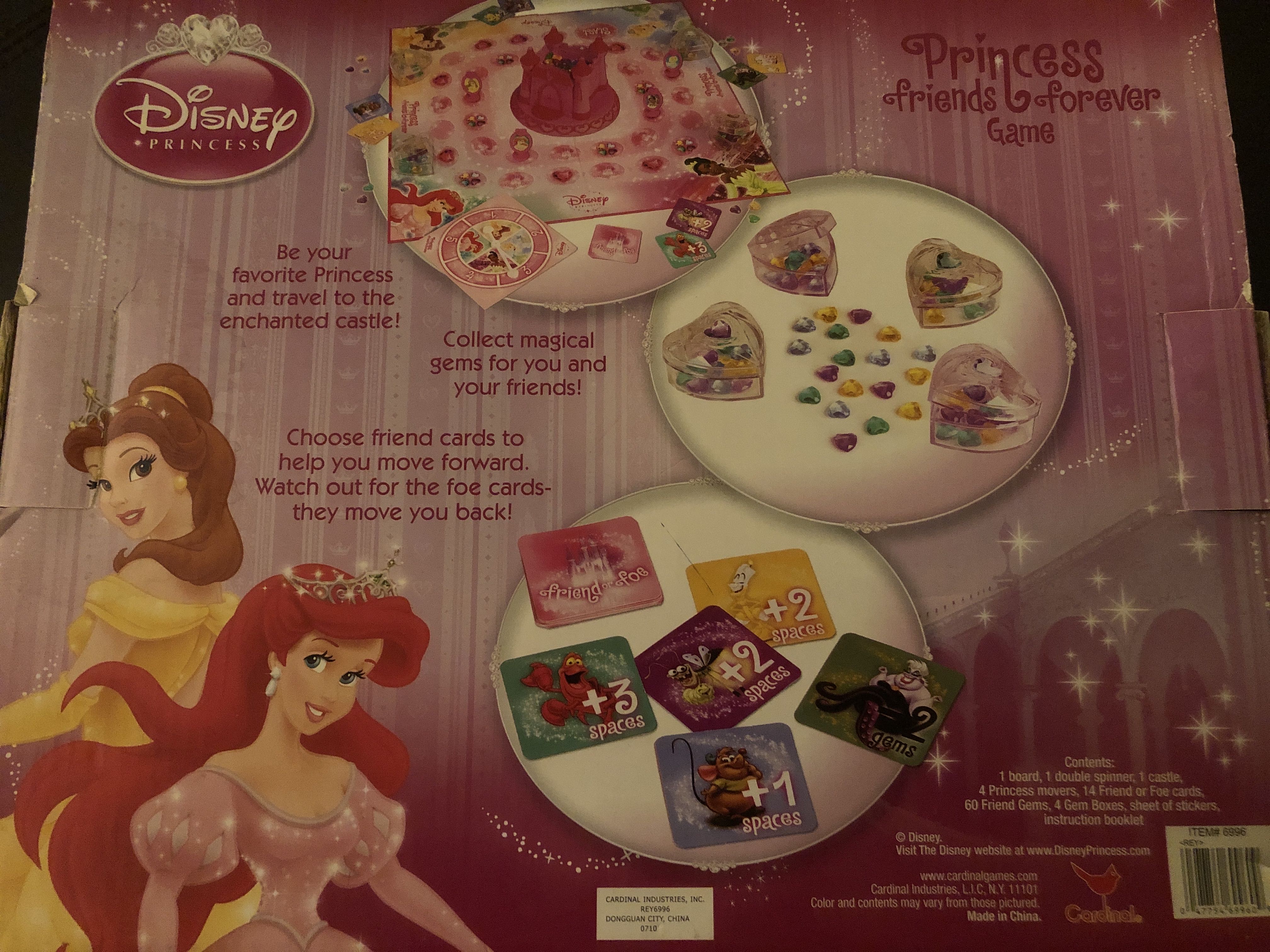 Princess Friends Forever Game  board game collectible [Barcode 047754699609] - Main Image 2