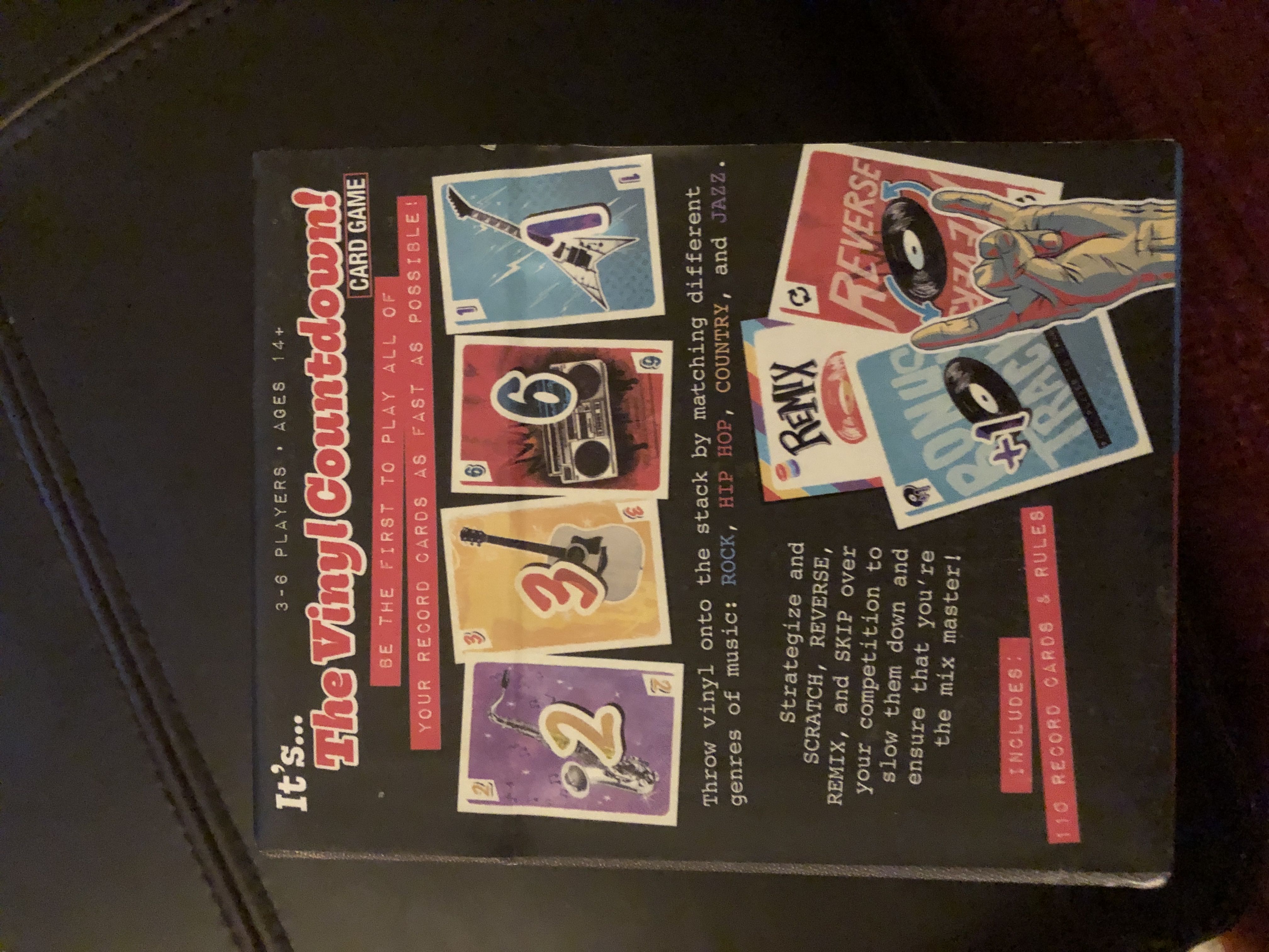 The Vinyl Countdown  (3-6) board game collectible [Barcode 079346002498] - Main Image 2