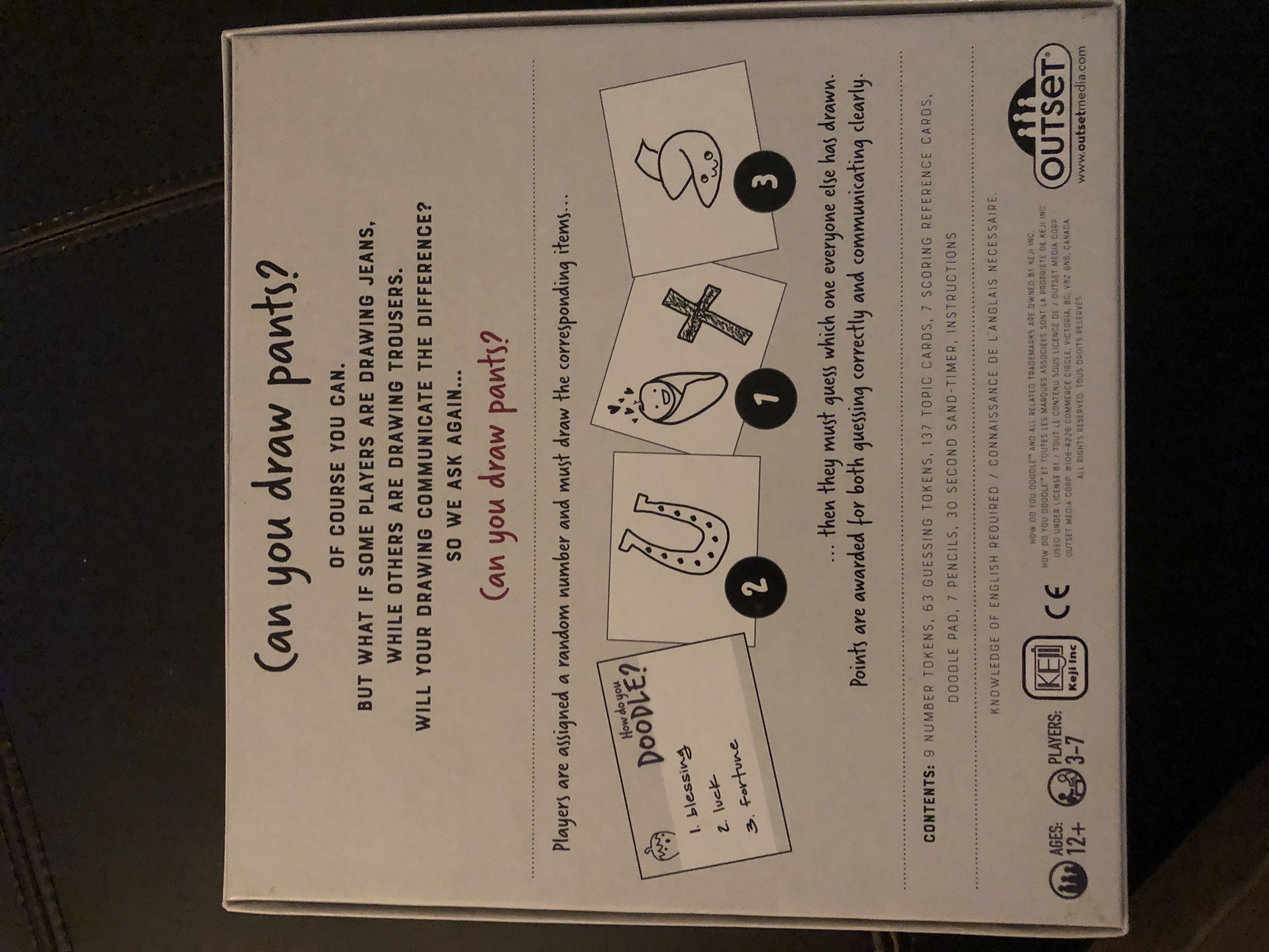 How Do You Doodle?  (3-7) board game collectible [Barcode 625012103206] - Main Image 2