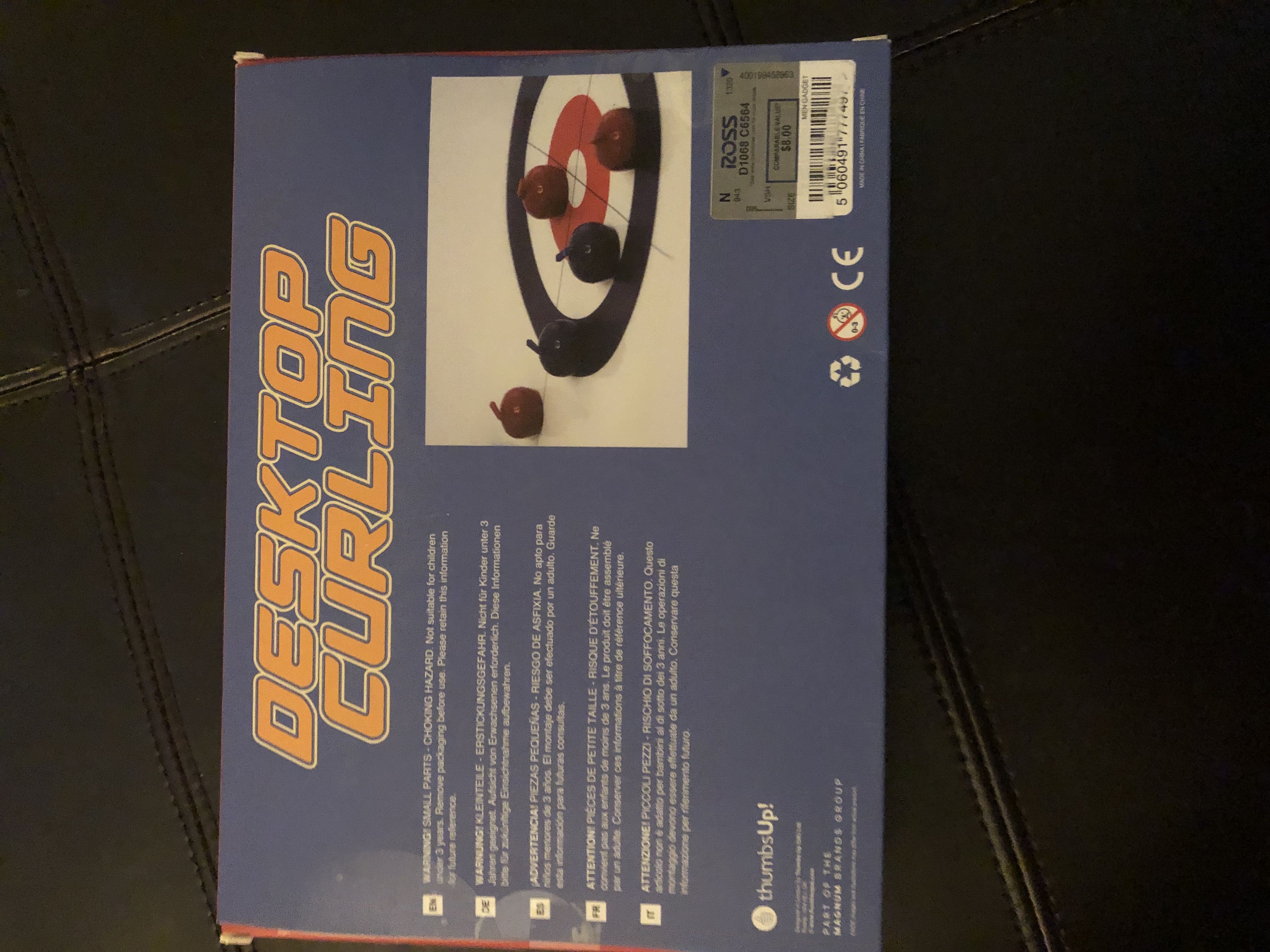 Desktop Curling  board game collectible - Main Image 2