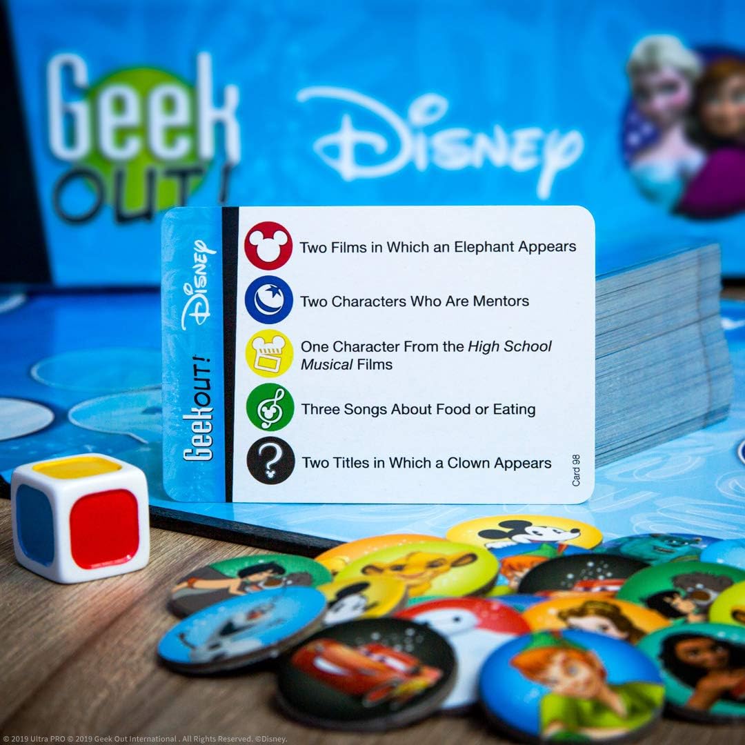 Geek Out! Disney  (2-99) board game collectible [Barcode 700304152022] - Main Image 4