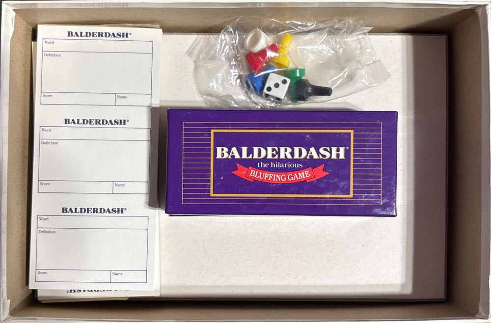 Balderdash  (12) board game collectible [Barcode 033500502507] - Main Image 2