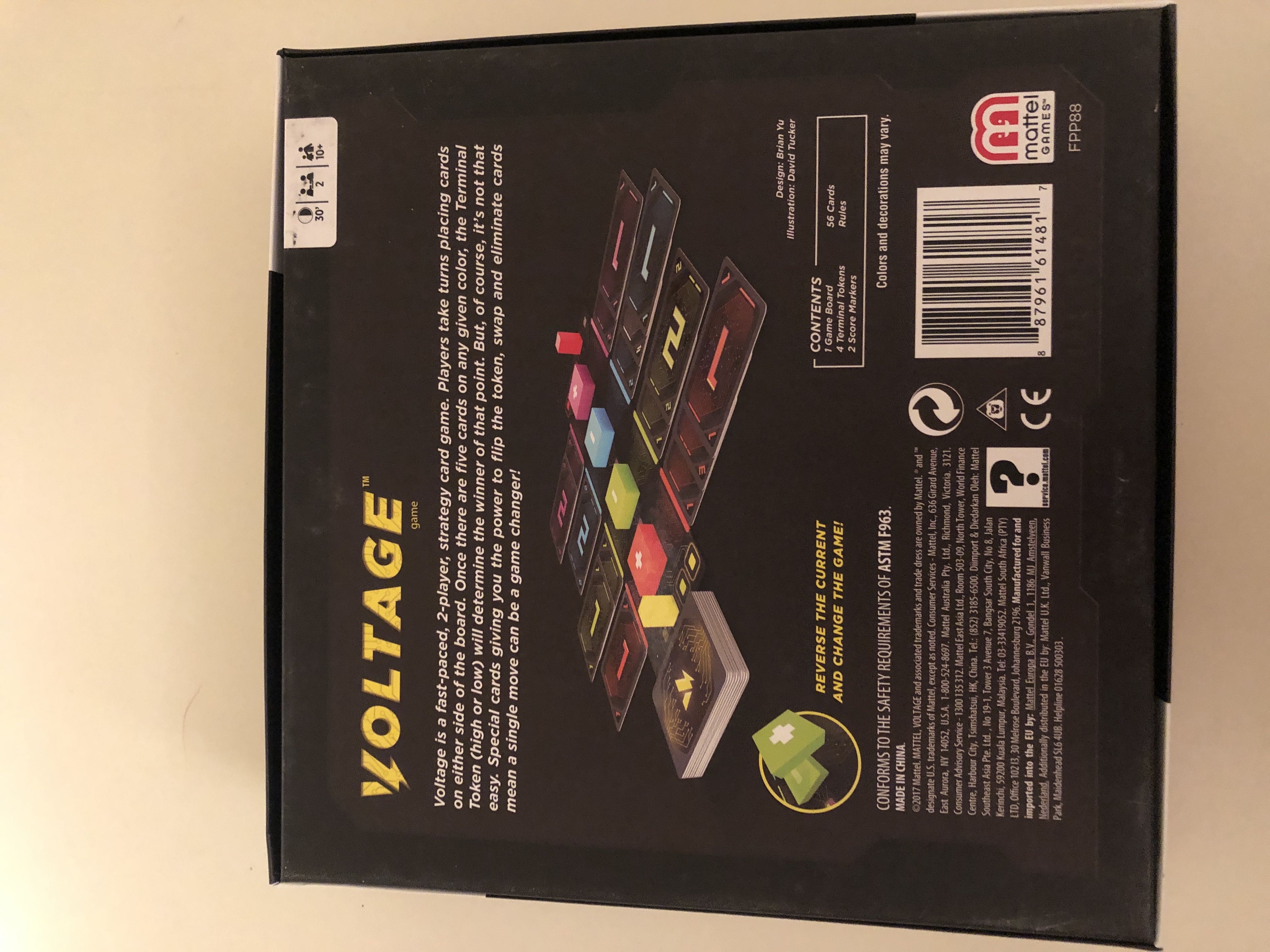 Voltage  (2) board game collectible [Barcode 887961614817] - Main Image 2