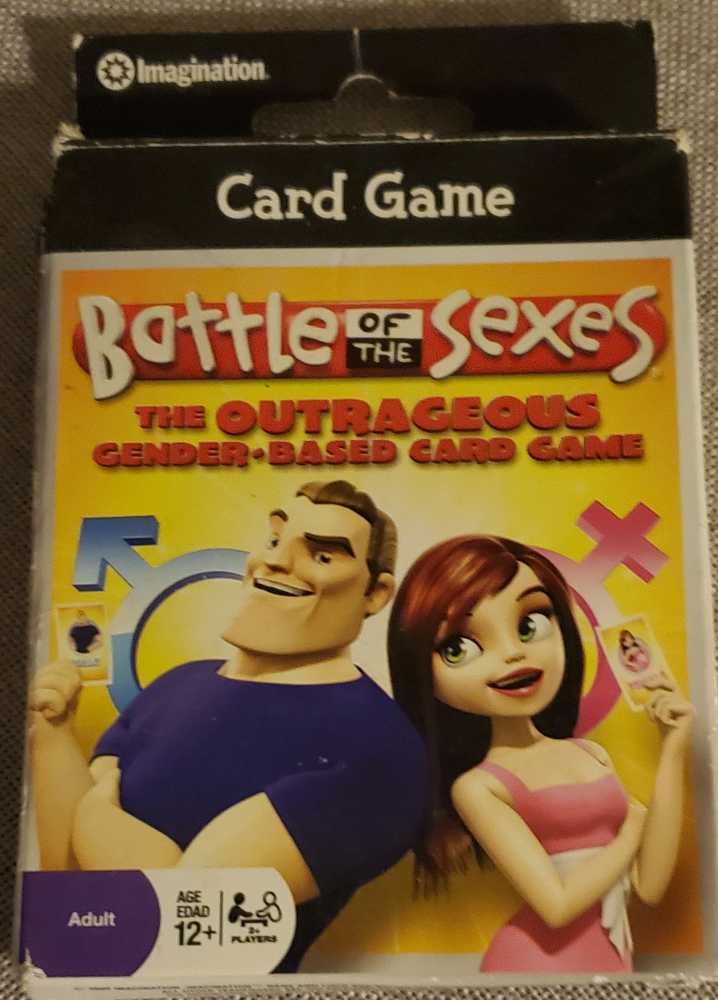 Battle of the Sexes Card Game  (2+) board game collectible [Barcode 669165003150] - Main Image 2