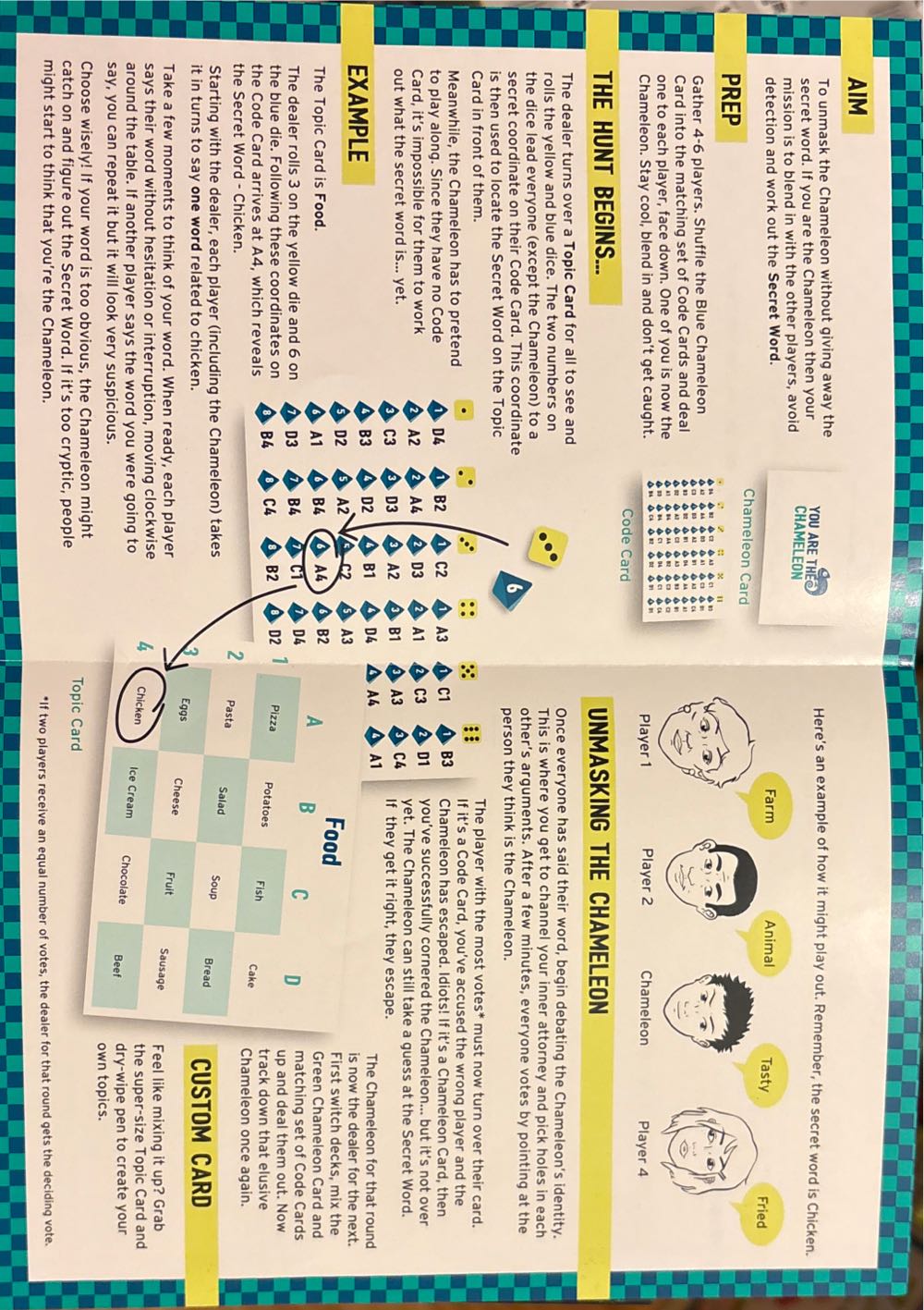 The Chameleon  (8) board game collectible [Barcode 778988564813] - Main Image 4