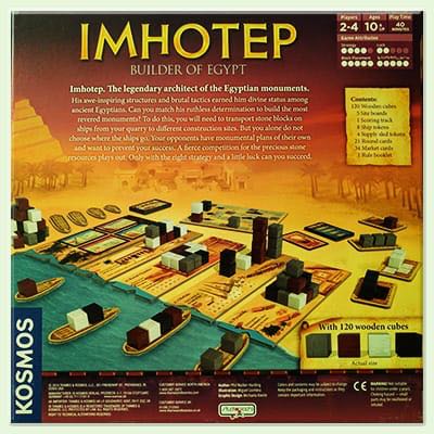Imhotep  board game collectible [Barcode 7090033009531] - Main Image 2