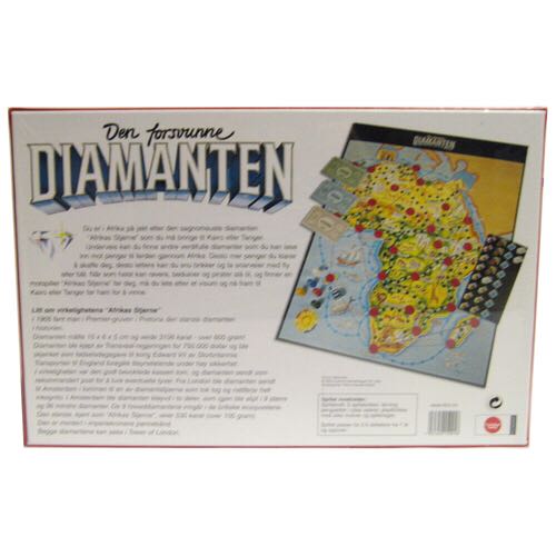Den Forsvunne Diamanten  board game collectible [Barcode 7044510150919] - Main Image 2