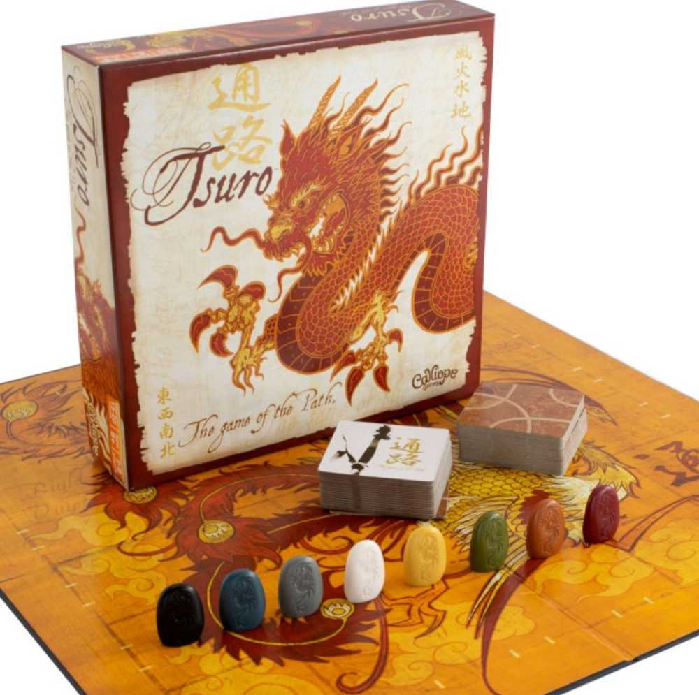 Tsuro: The Game Of The Path  (2-8) board game collectible [Barcode 7350065322092] - Main Image 3