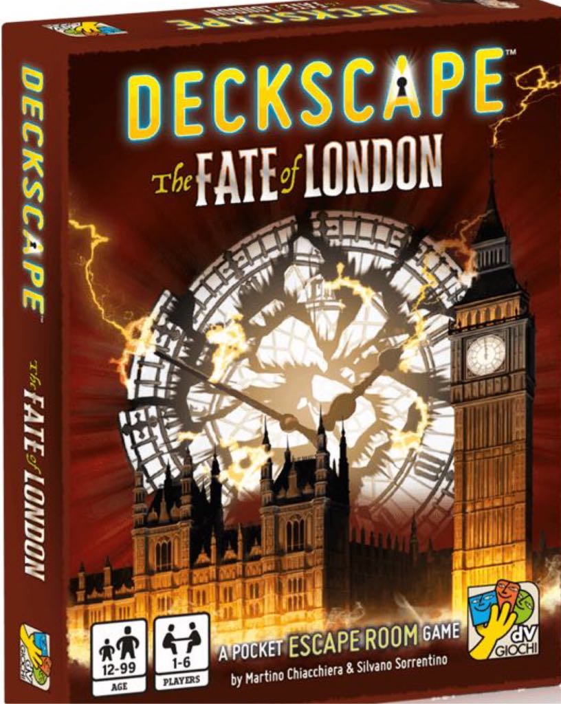 Deckscape: The Fate of London  board game collectible [Barcode 9788890944789] - Main Image 1