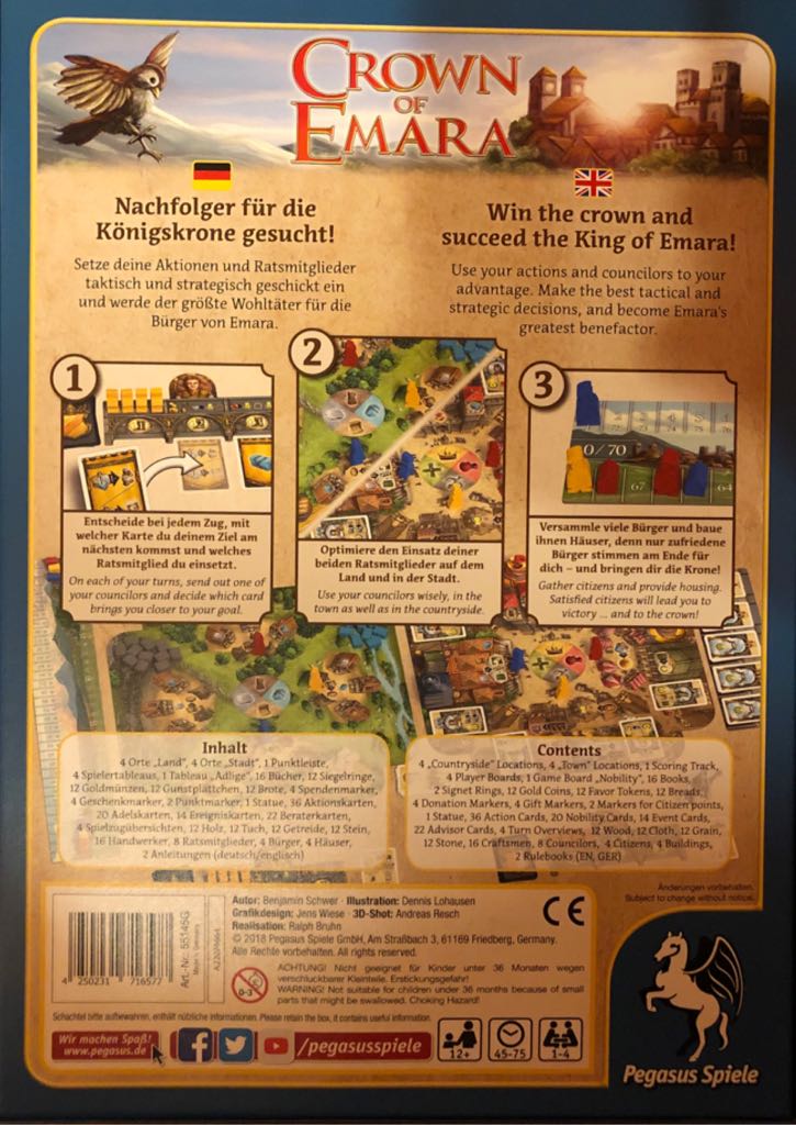 Crown of Emara  board game collectible [Barcode 4250231716577] - Main Image 2