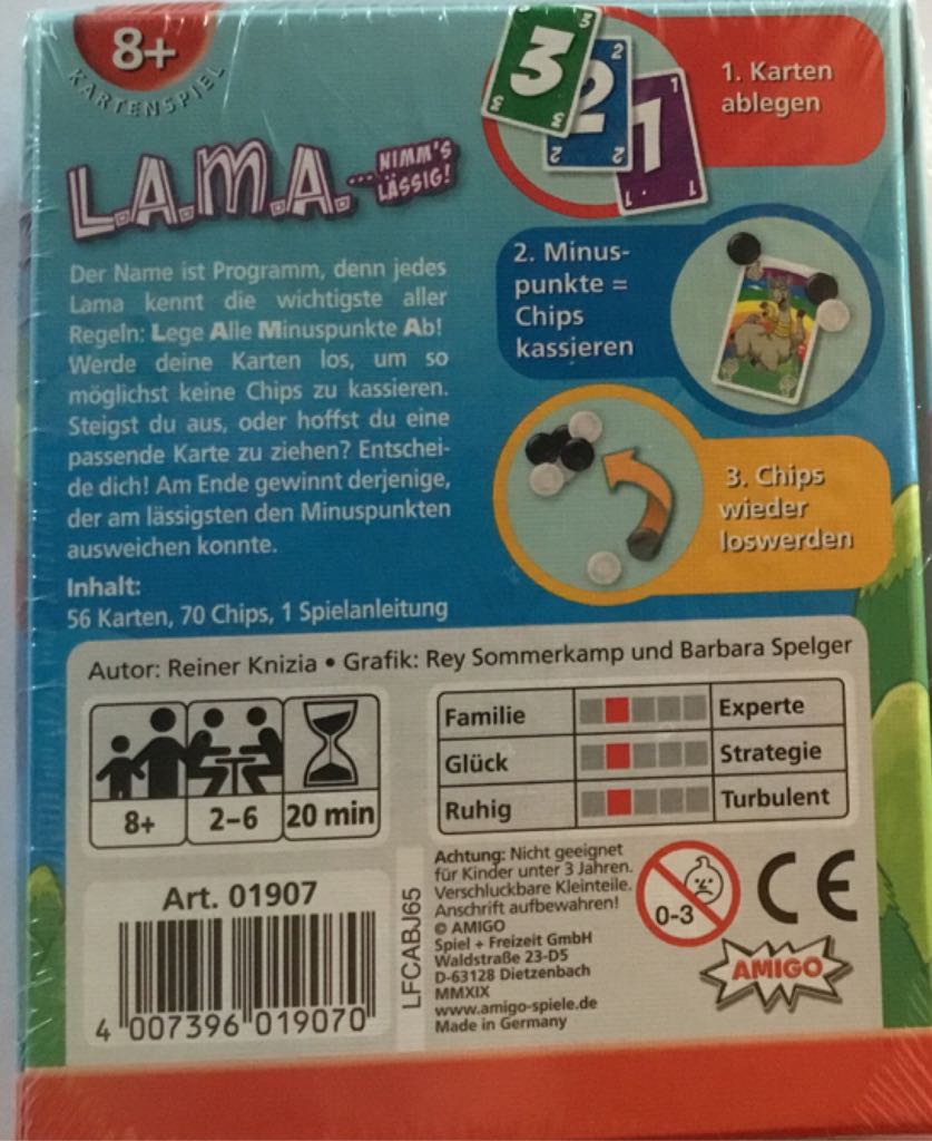 Lama  (2-6) board game collectible [Barcode 4007396019070] - Main Image 2