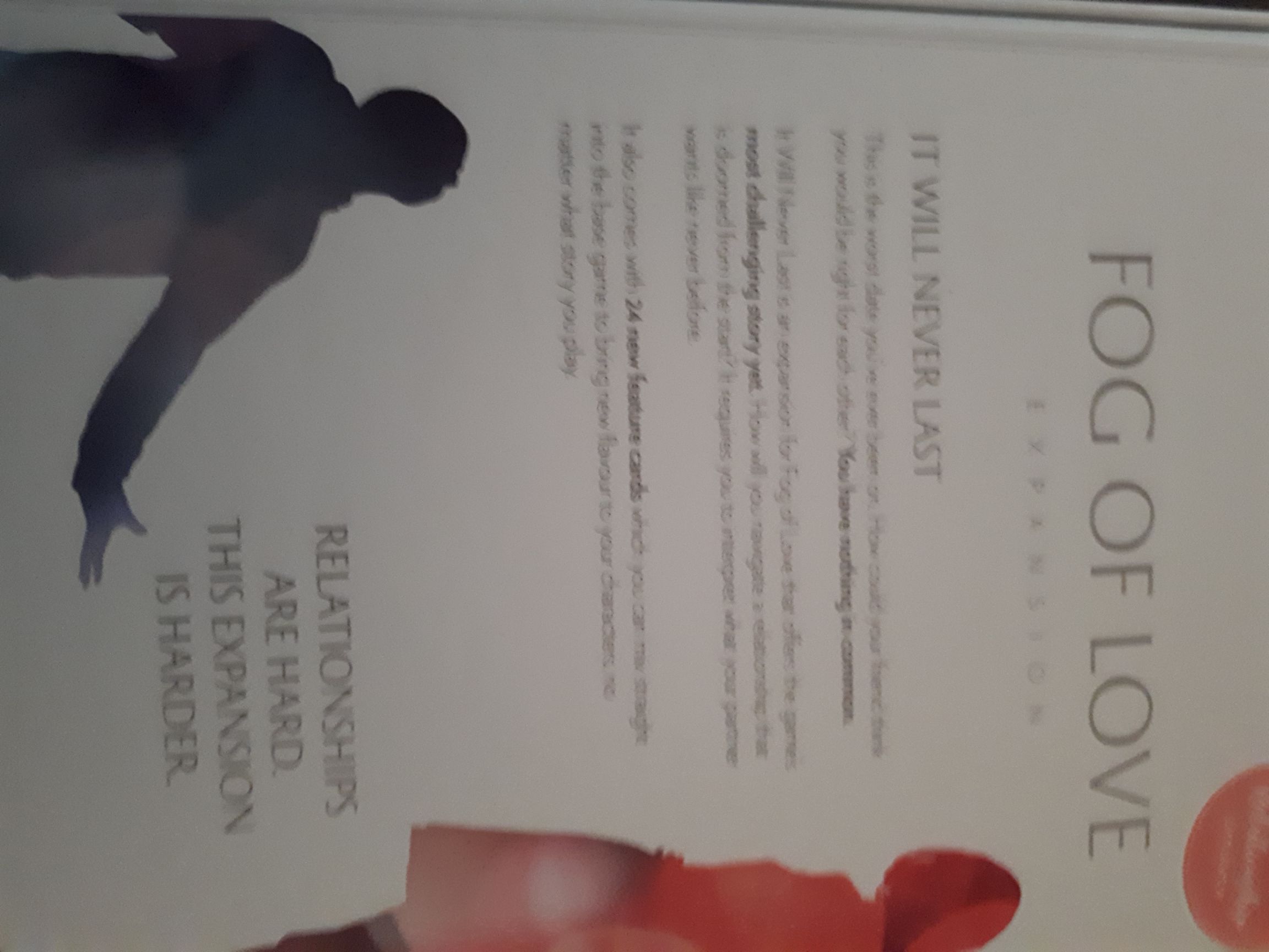 Fog Of Love: It Will Never Last  (2) board game collectible - Main Image 2