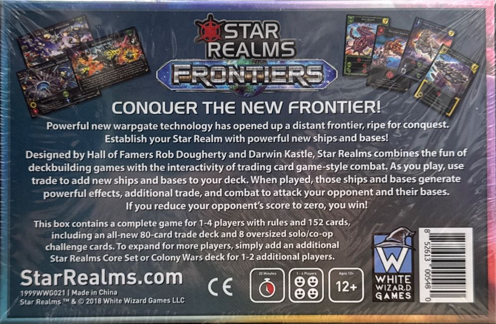 Star Realms: Frontiers  (1-4) board game collectible [Barcode 852613005480] - Main Image 2