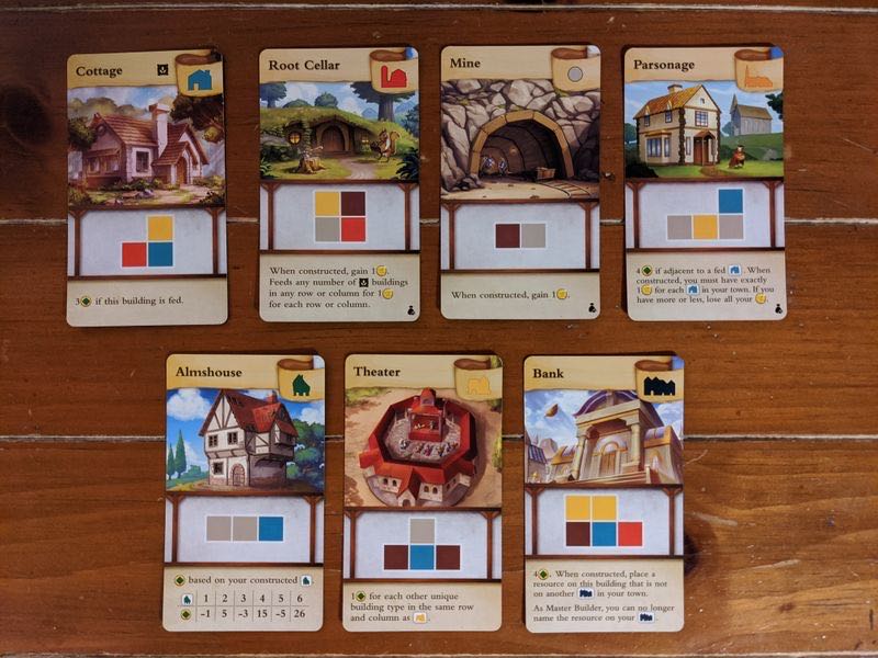 Tiny Towns: Fortune  (1-6) board game collectible [Barcode 729220070722] - Main Image 2