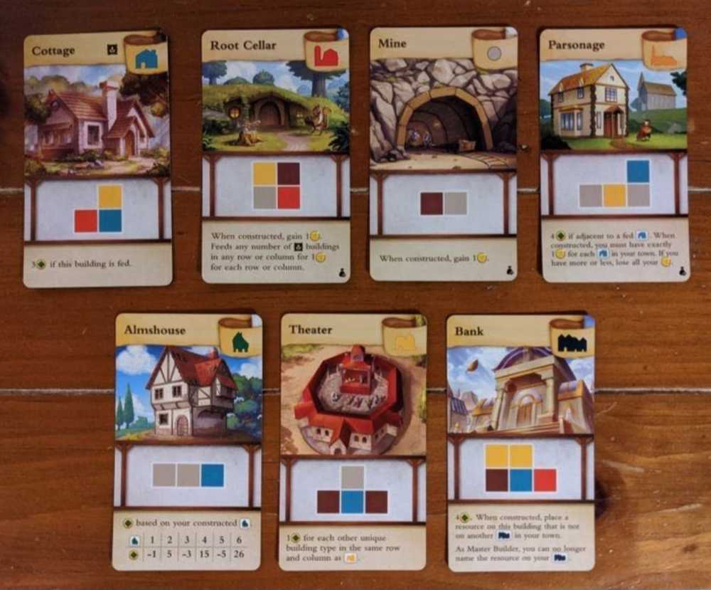 Tiny Towns: Fortune  (1-6) board game collectible [Barcode 729220070722] - Main Image 4