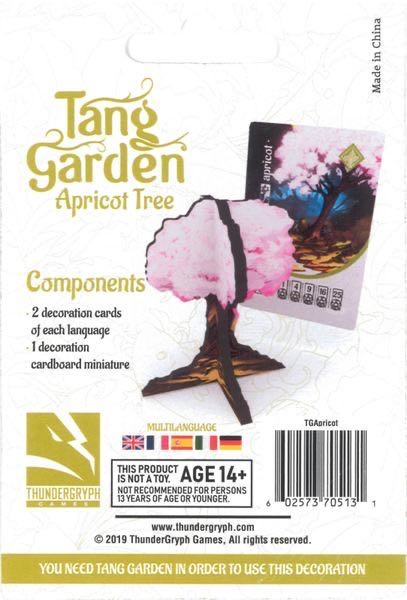 Tang Garden: Apricot Tree  (1-4) board game collectible [Barcode 602573705131] - Main Image 2