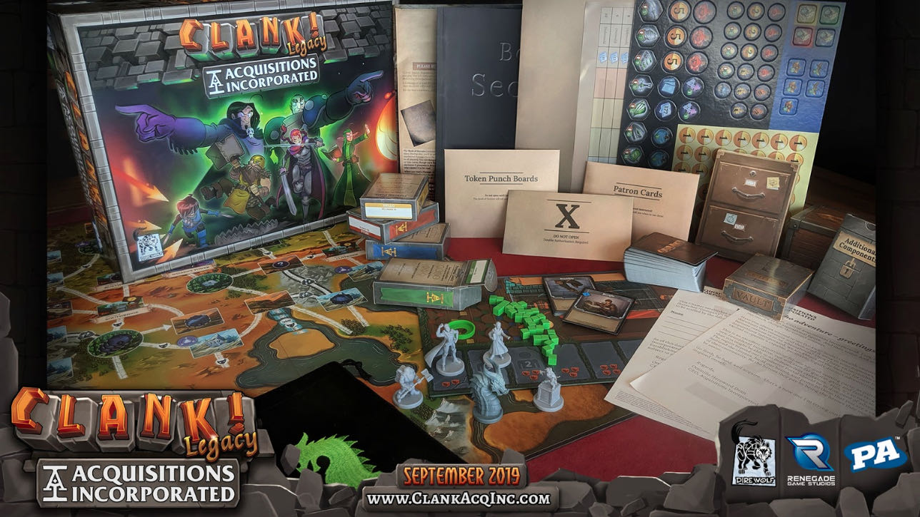 Clank! Legacy: Acquisitions Incorporated  (2-4) board game collectible [Barcode 810011720374] - Main Image 2