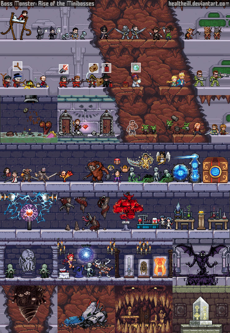 Boss Monster: Rise of the Mini Bosses  (2-4) board game collectible [Barcode 856934004146] - Main Image 4