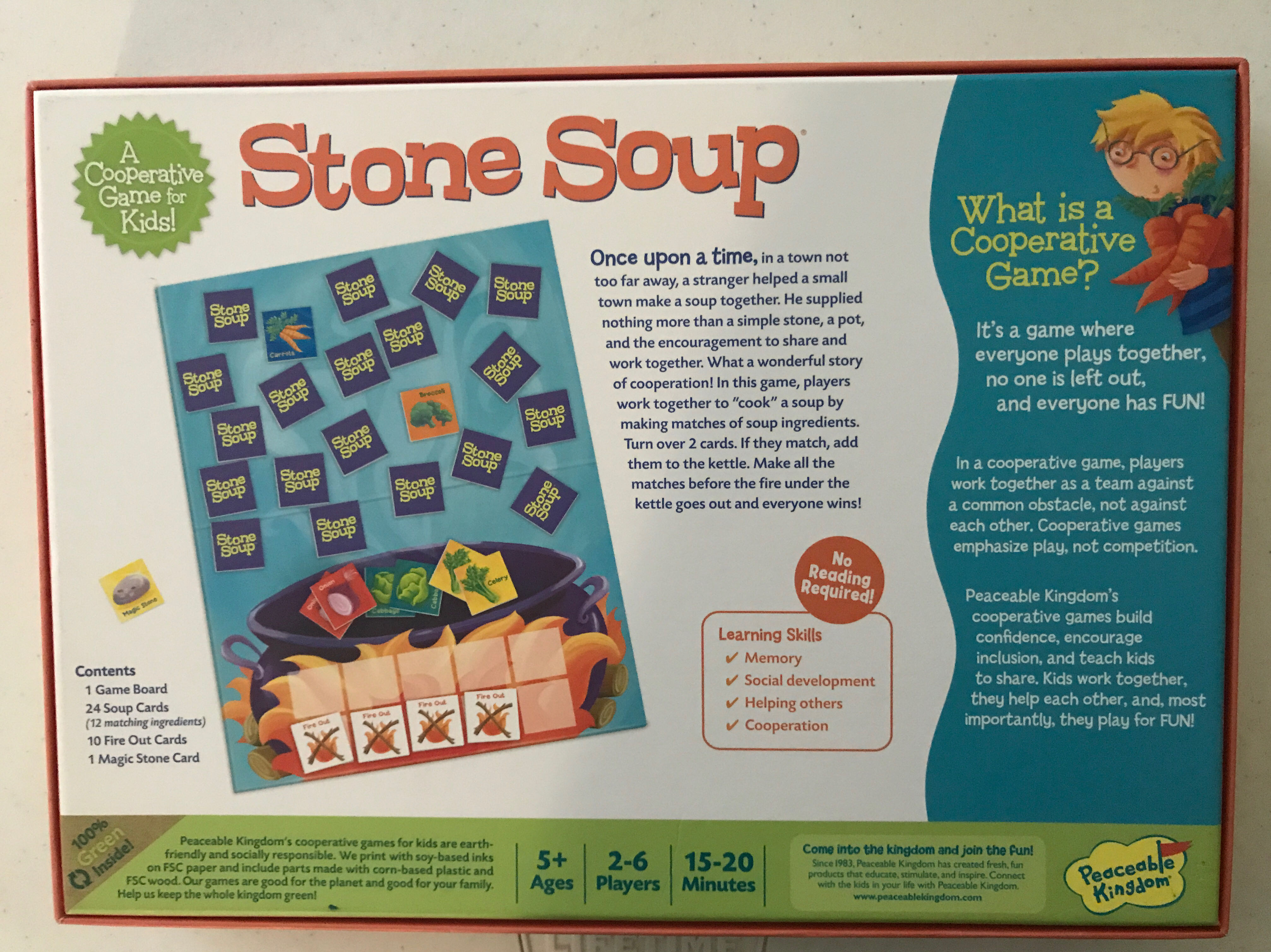 Stone Soup  (2-6) board game collectible [Barcode 643356046799] - Main Image 2