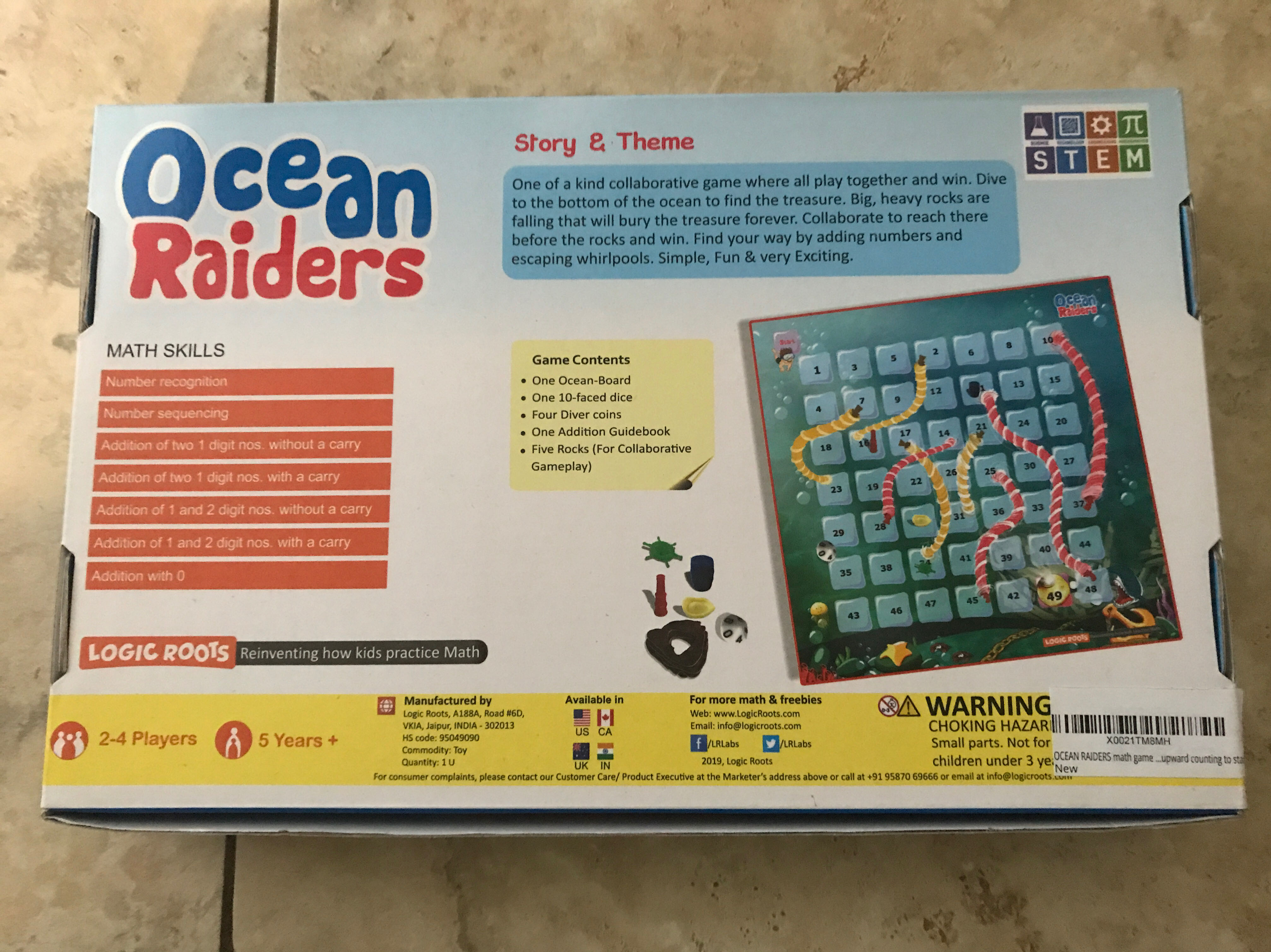 Ocean Raiders  (2-4) board game collectible - Main Image 2