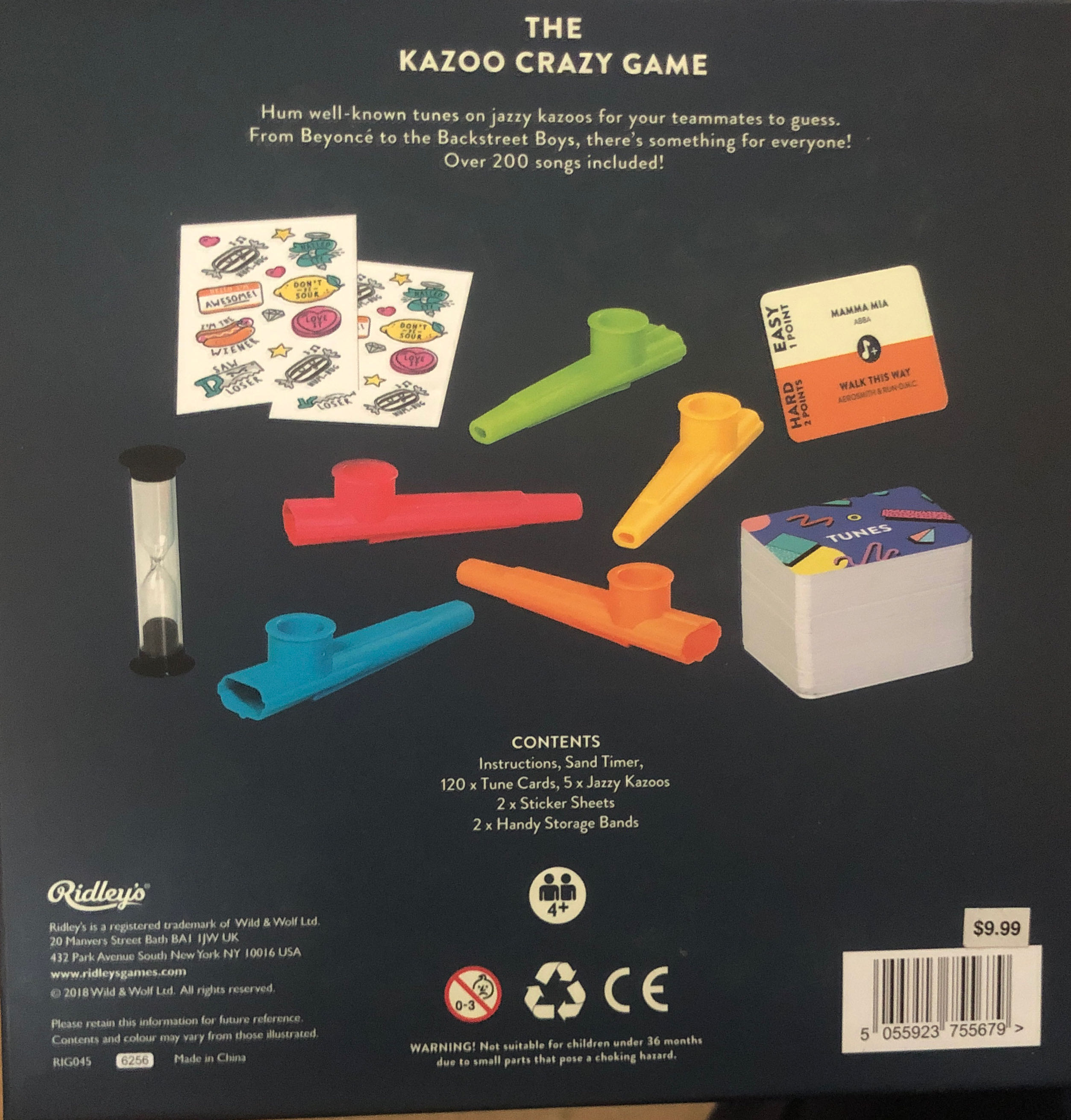 Kazoo Crazy!  (4+) board game collectible [Barcode 5055923755679] - Main Image 2