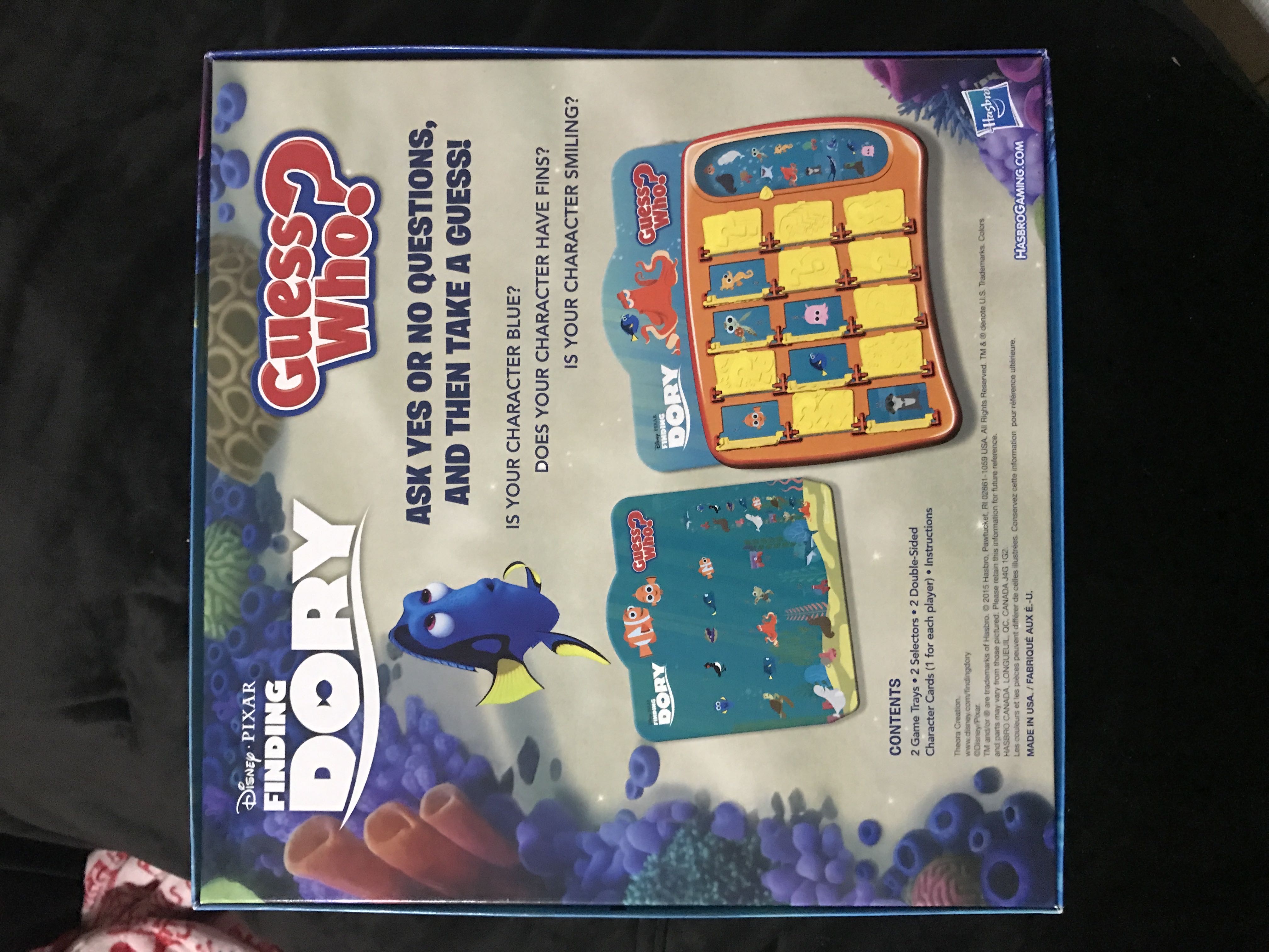 Guess Who?: Finding Dory  (2) board game collectible [Barcode 630509406913] - Main Image 2