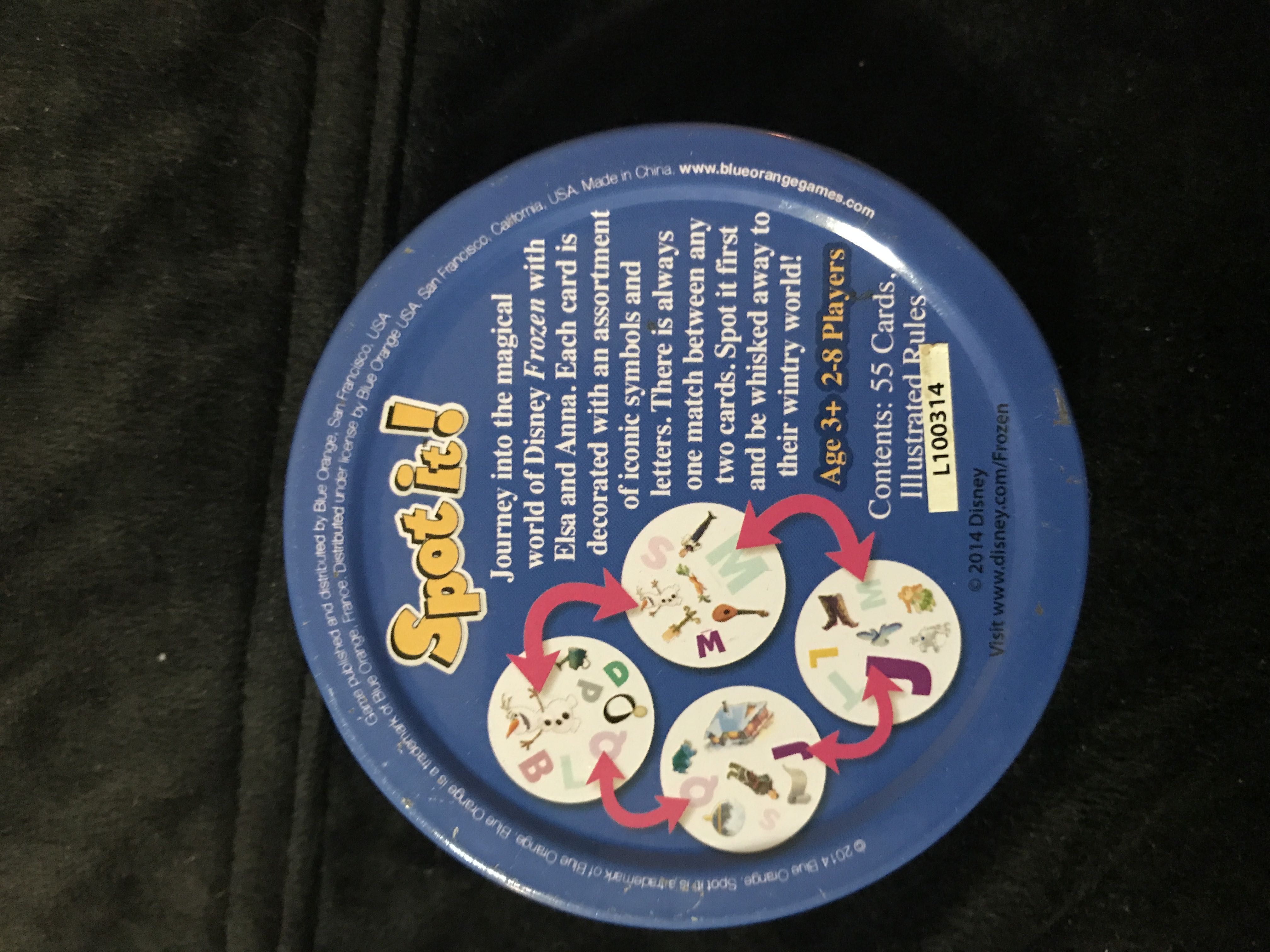 Spot It! Frozen  (2-8) board game collectible - Main Image 2