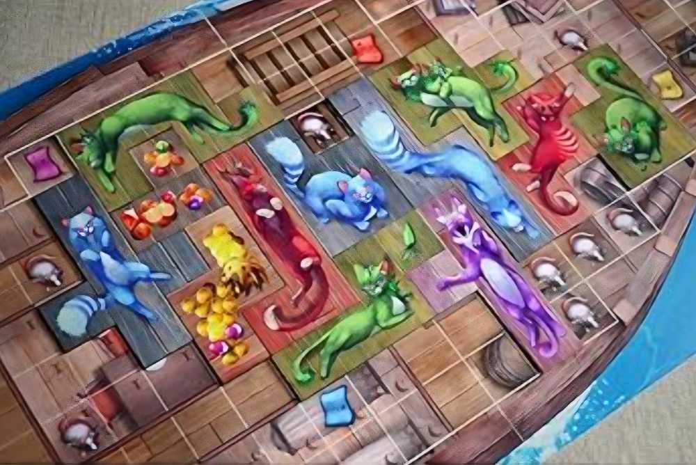 The Isle Of Cats  (1-4) board game collectible [Barcode 5060716750007] - Main Image 3
