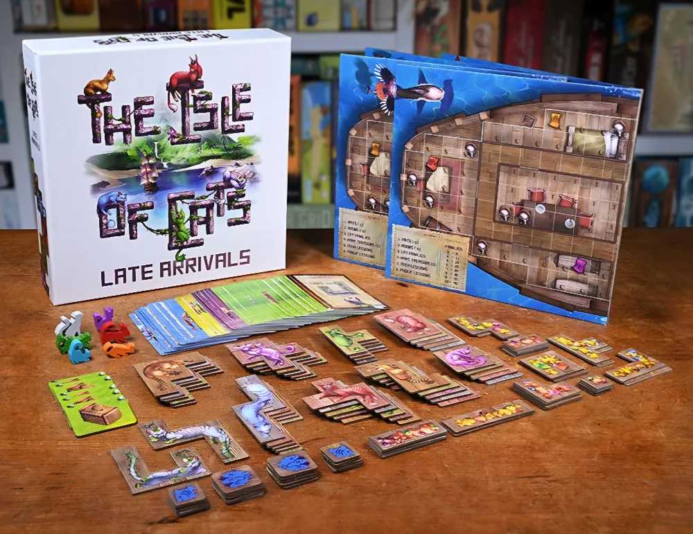 The Isle of Cats  (2-4) board game collectible [Barcode 5060716750014] - Main Image 3