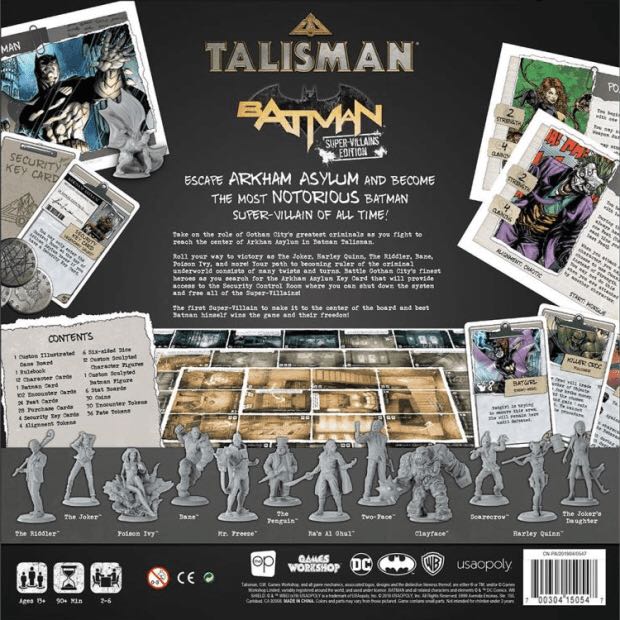 Talisman: Batman Super Villain Edition  (2-6) board game collectible [Barcode 700304150547] - Main Image 2