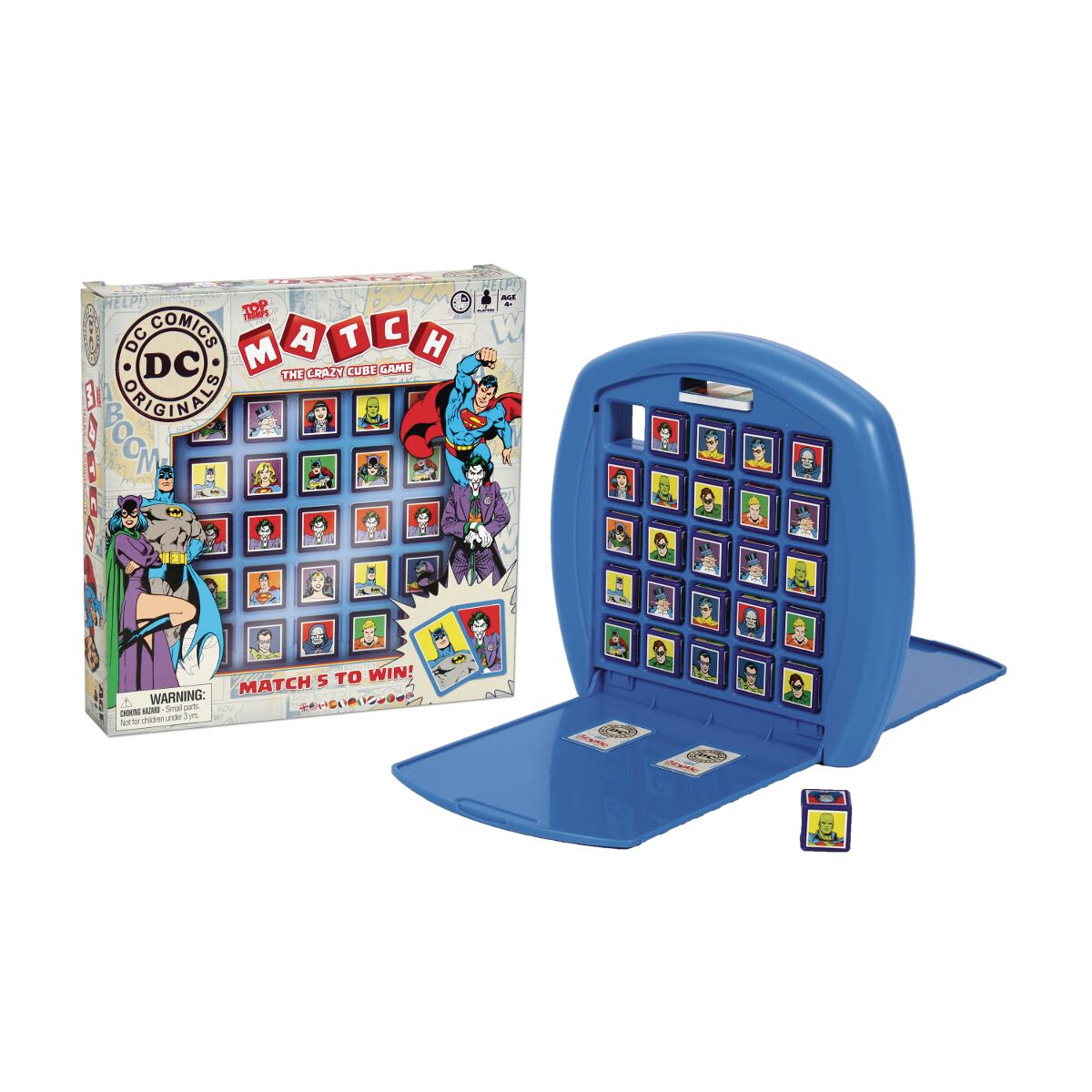 DC Comics Top Trump Match Cube Game  (2) board game collectible [Barcode 5036905001748] - Main Image 3