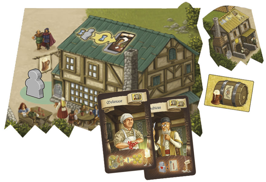 Village: Inn  (2-5) board game collectible [Barcode 696859265860] - Main Image 4