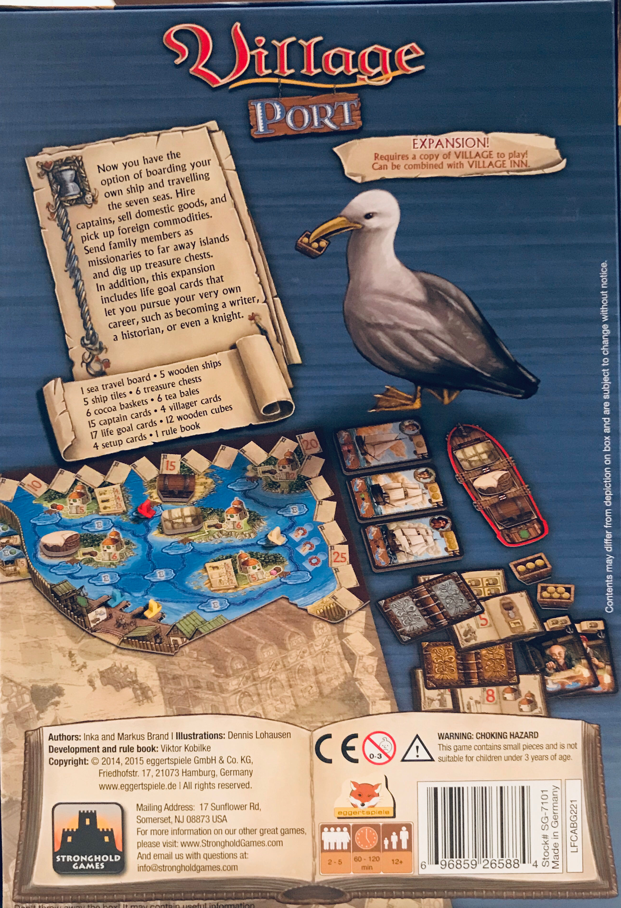 Village: Port  (2-4) board game collectible [Barcode 696859265884] - Main Image 3