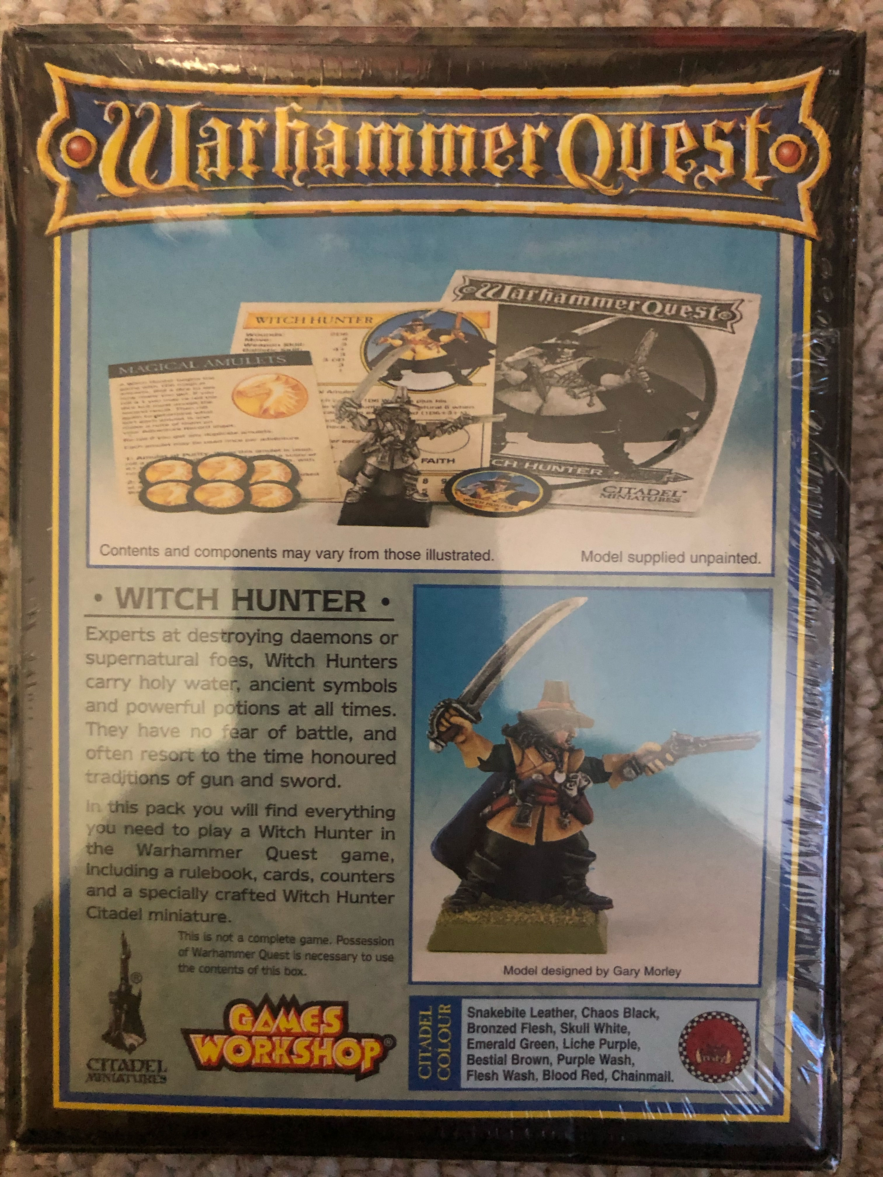 Warhammer Quest-Witch Hunter  board game collectible - Main Image 2